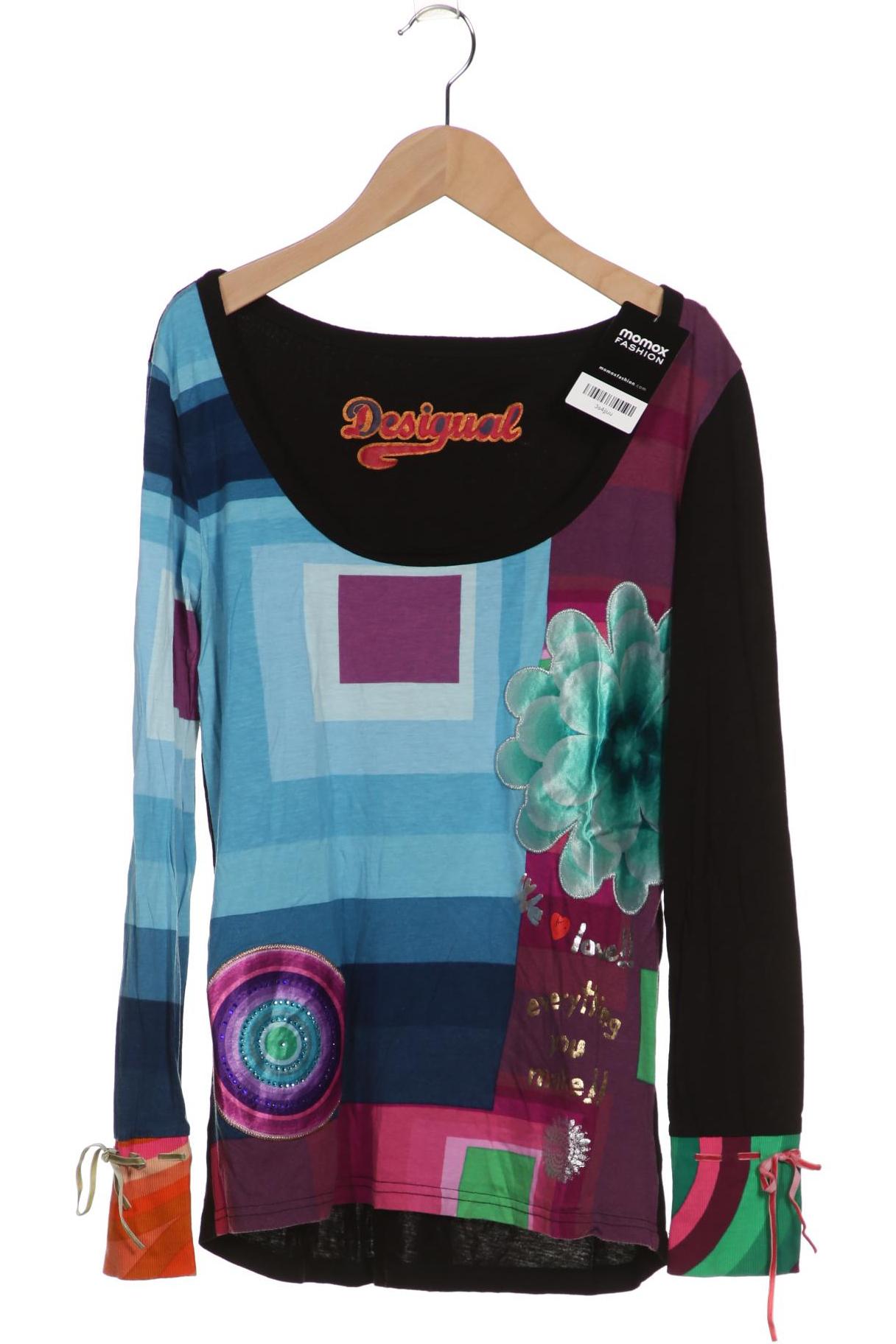 

Desigual Damen Langarmshirt, schwarz, Gr. 42