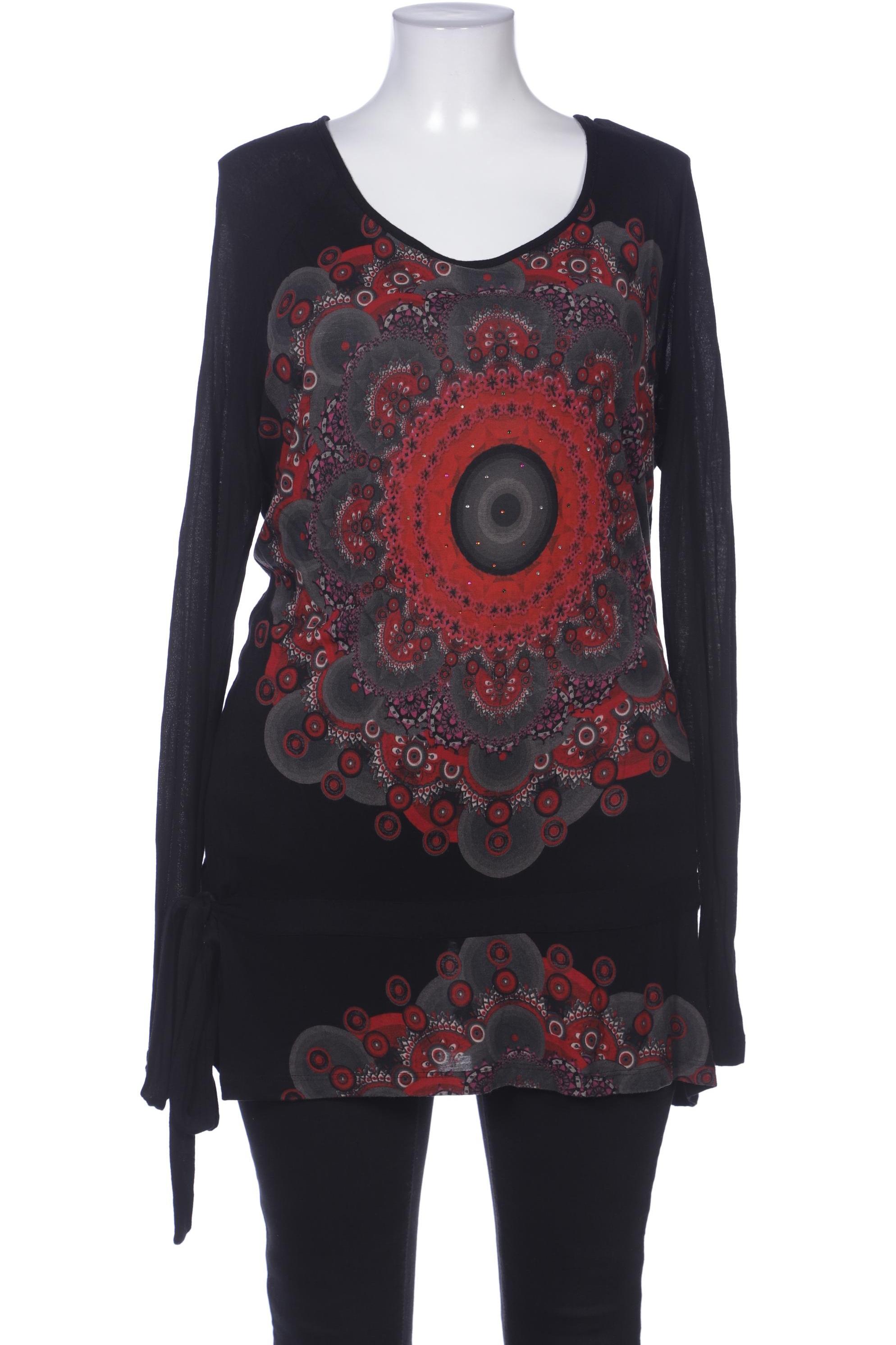 

Desigual Damen Langarmshirt, schwarz, Gr. 46