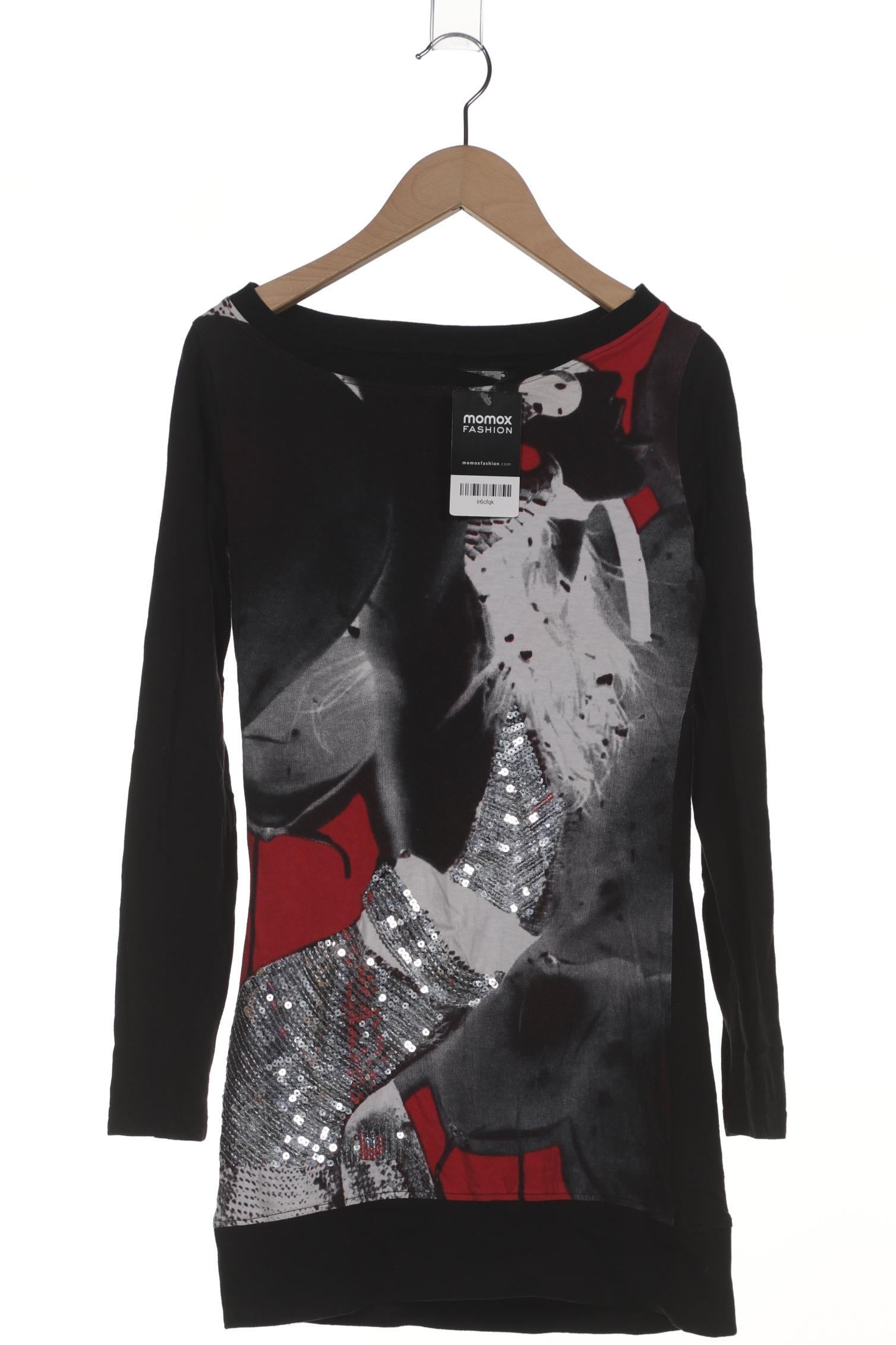 

Desigual Damen Langarmshirt, schwarz, Gr. 36