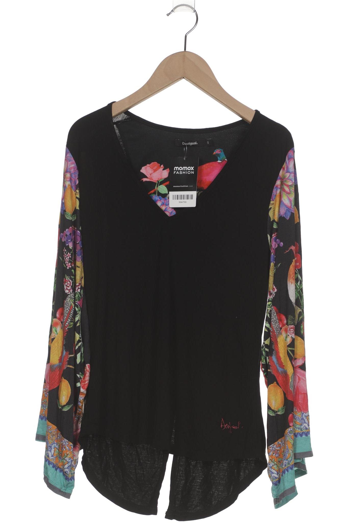 

Desigual Damen Langarmshirt, schwarz, Gr. 36