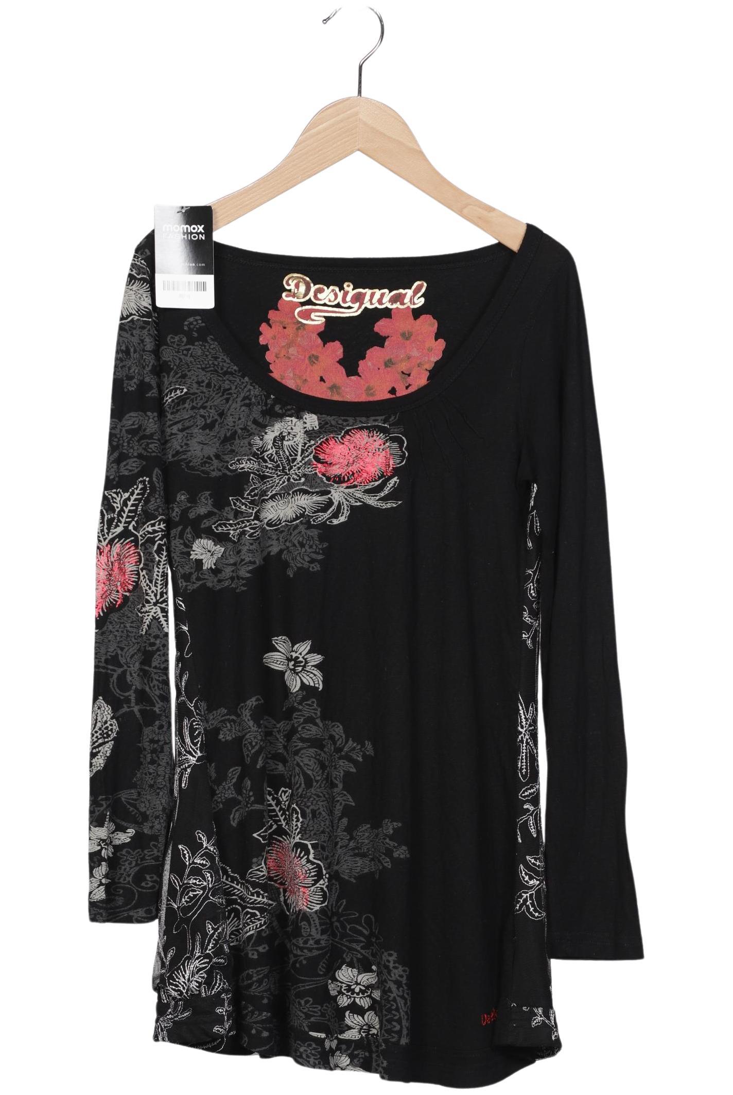 

Desigual Damen Langarmshirt, schwarz, Gr. 38