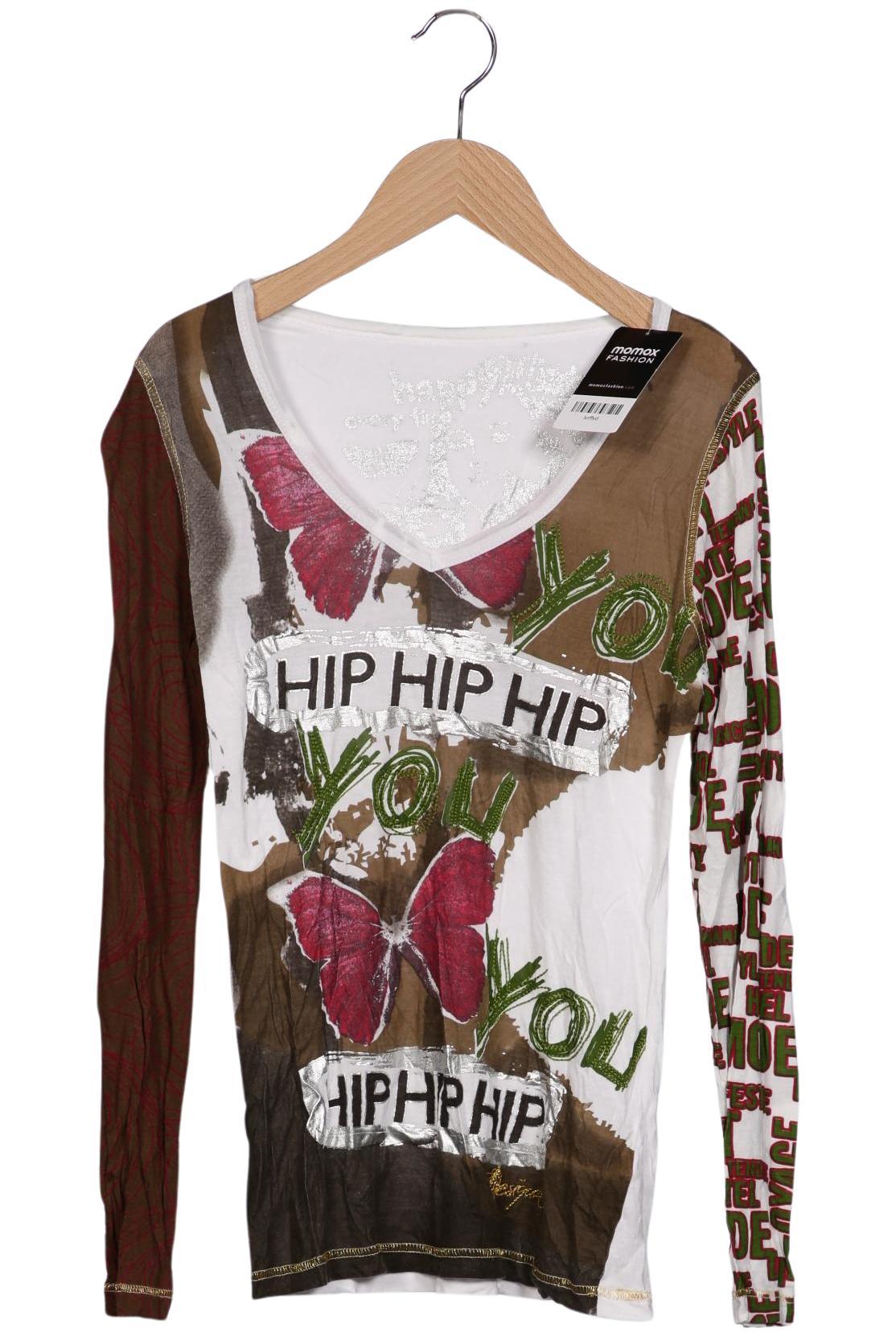 

Desigual Damen Langarmshirt, mehrfarbig, Gr. 38