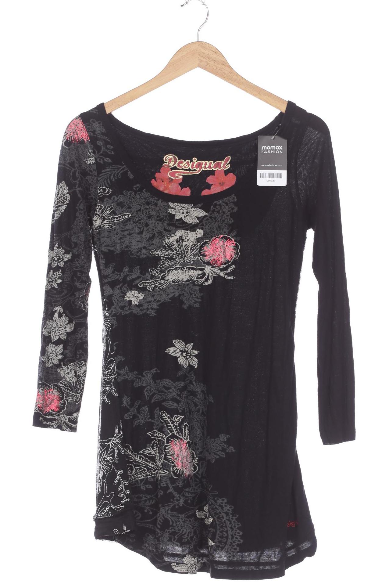 

Desigual Damen Langarmshirt, schwarz, Gr. 42