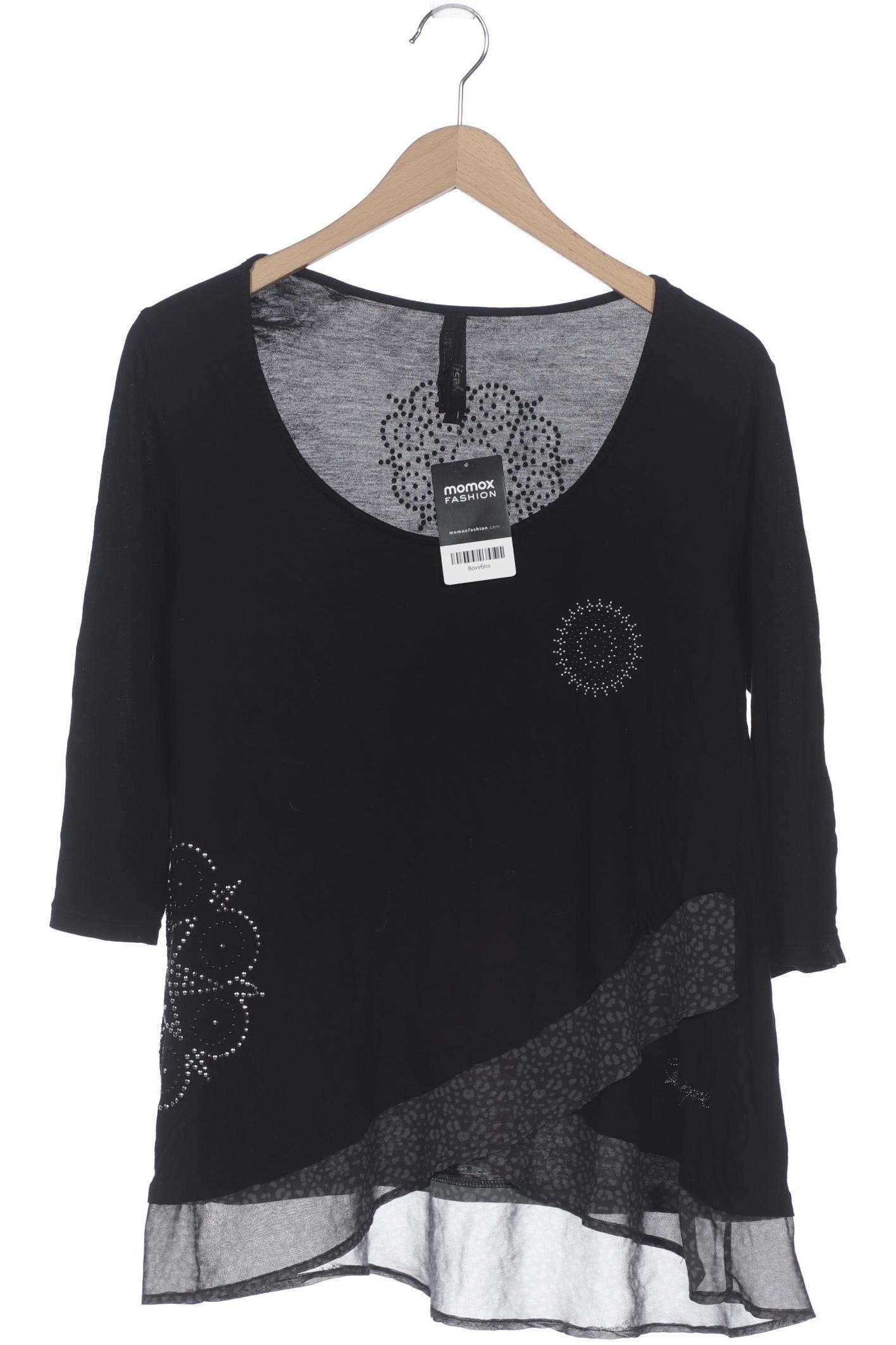 

Desigual Damen Langarmshirt, schwarz, Gr. 42