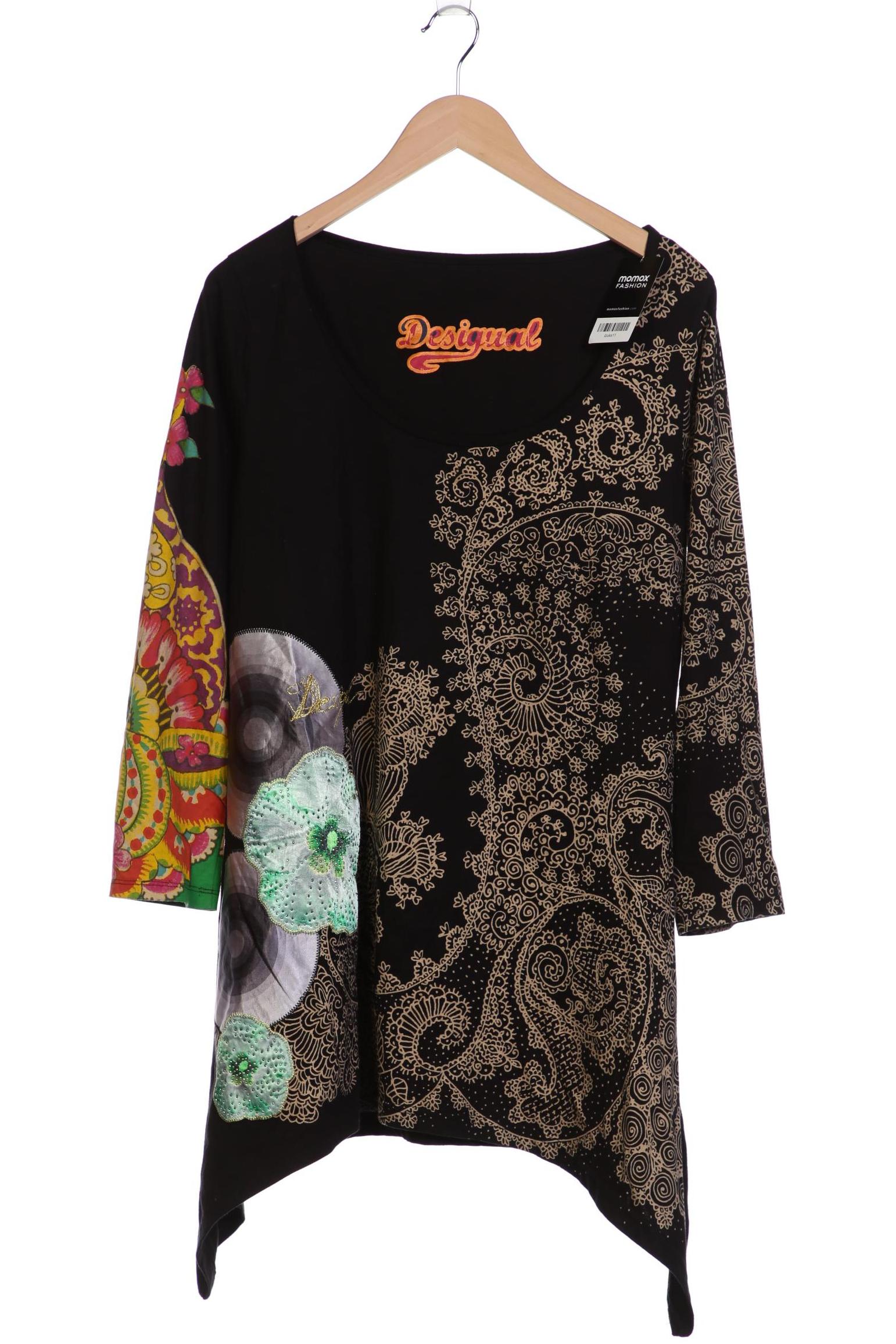 

Desigual Damen Langarmshirt, schwarz, Gr. 46
