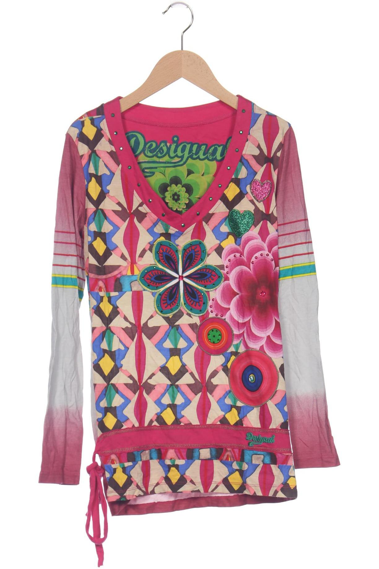 

Desigual Damen Langarmshirt, mehrfarbig, Gr. 36