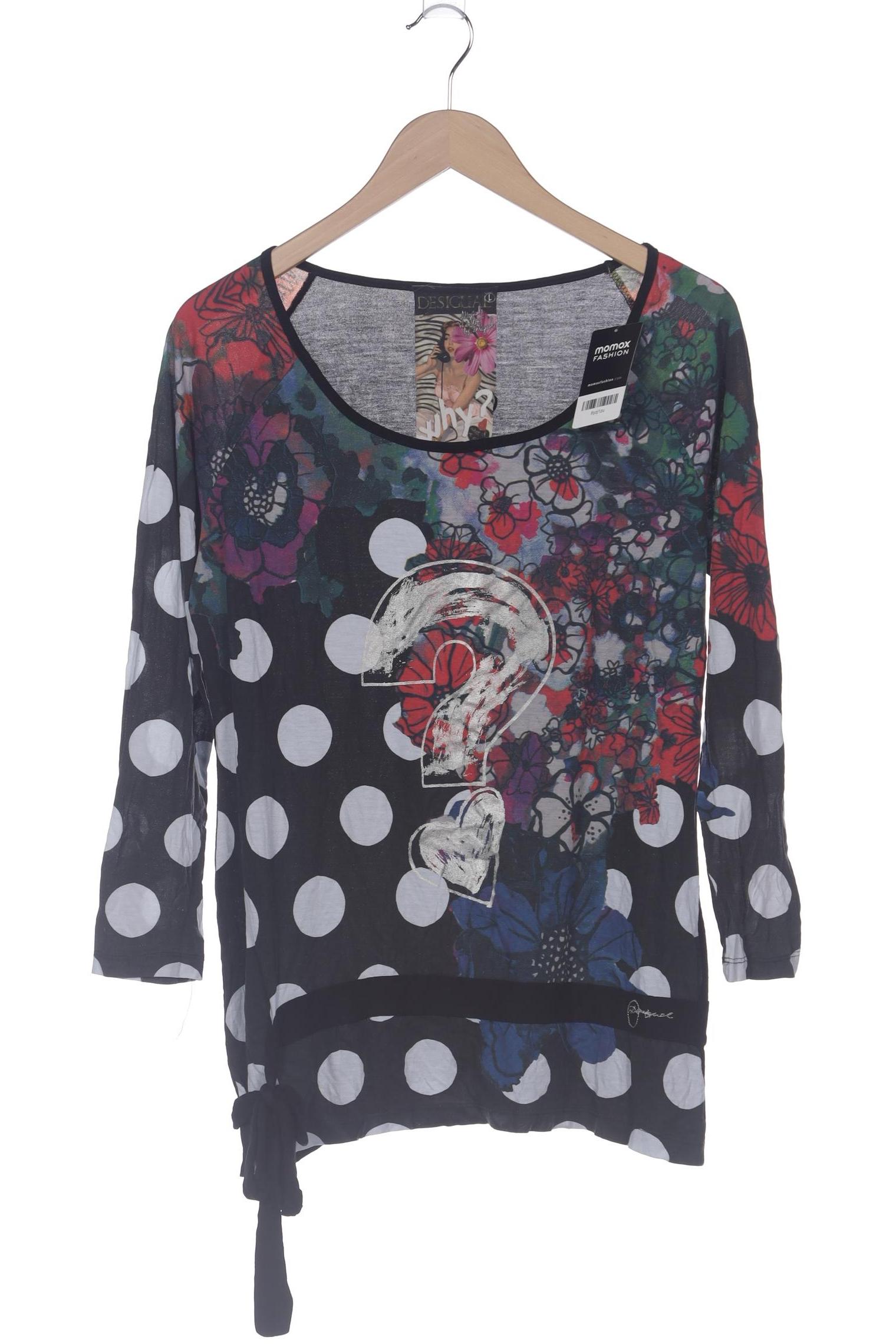 

Desigual Damen Langarmshirt, schwarz, Gr. 42