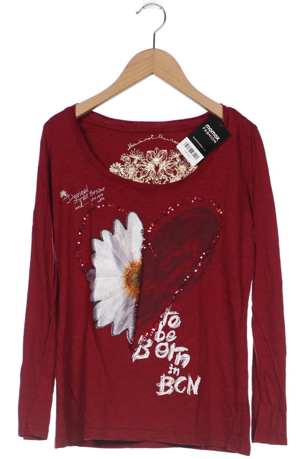 

Desigual Damen Langarmshirt, bordeaux