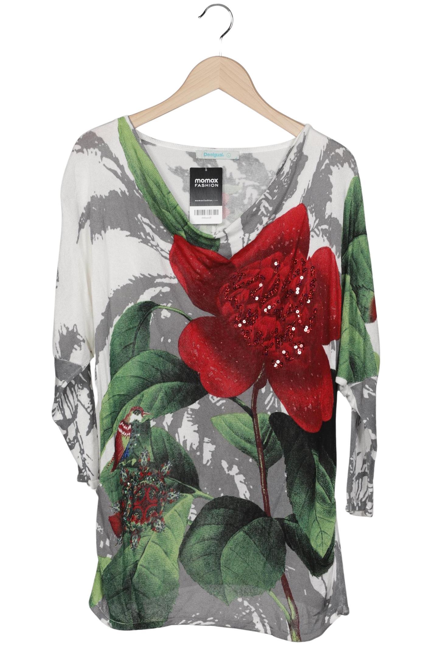 

Desigual Damen Langarmshirt, mehrfarbig, Gr. 42