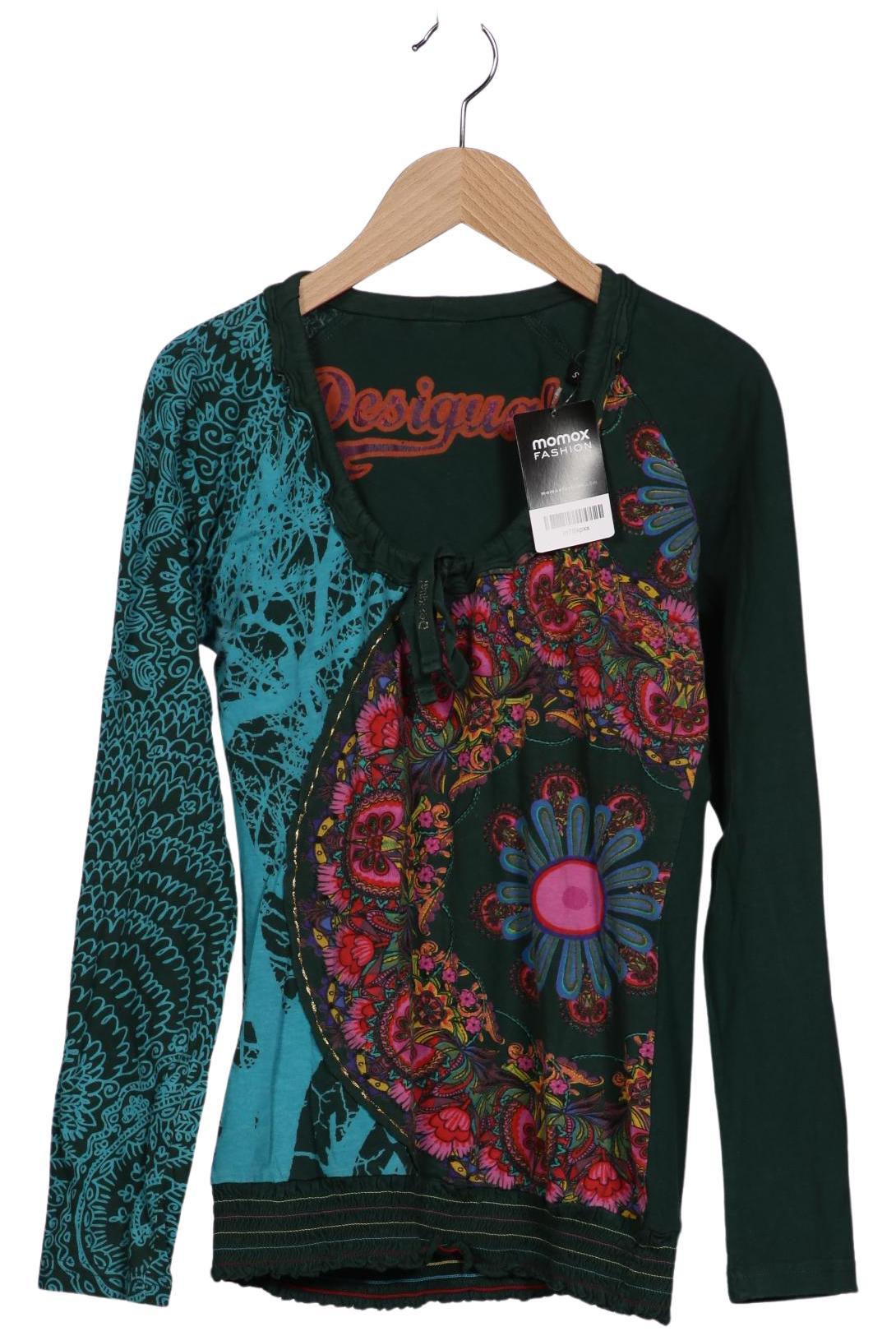 

Desigual Damen Langarmshirt, grün, Gr. 36