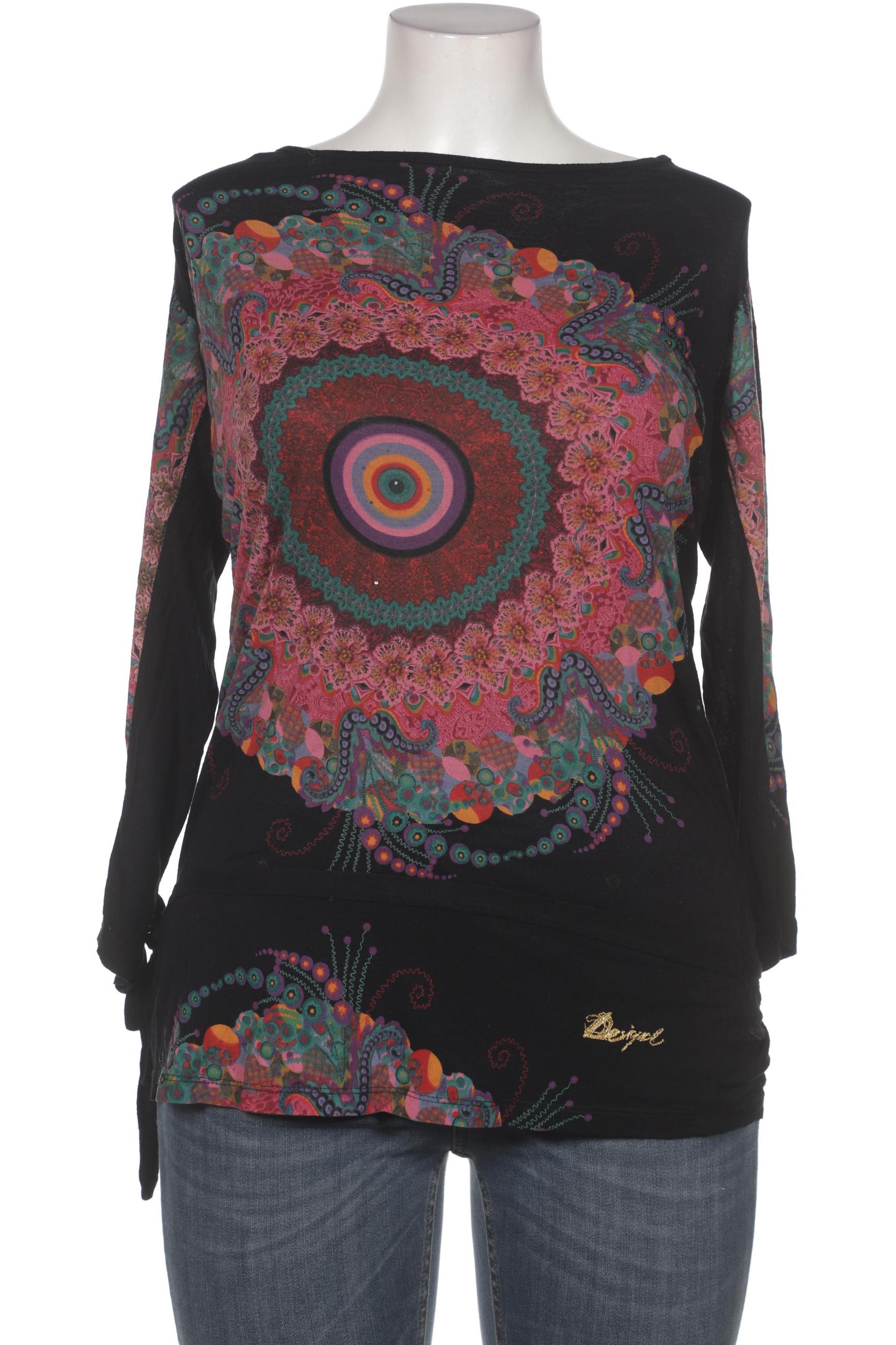 

Desigual Damen Langarmshirt, schwarz, Gr. 44