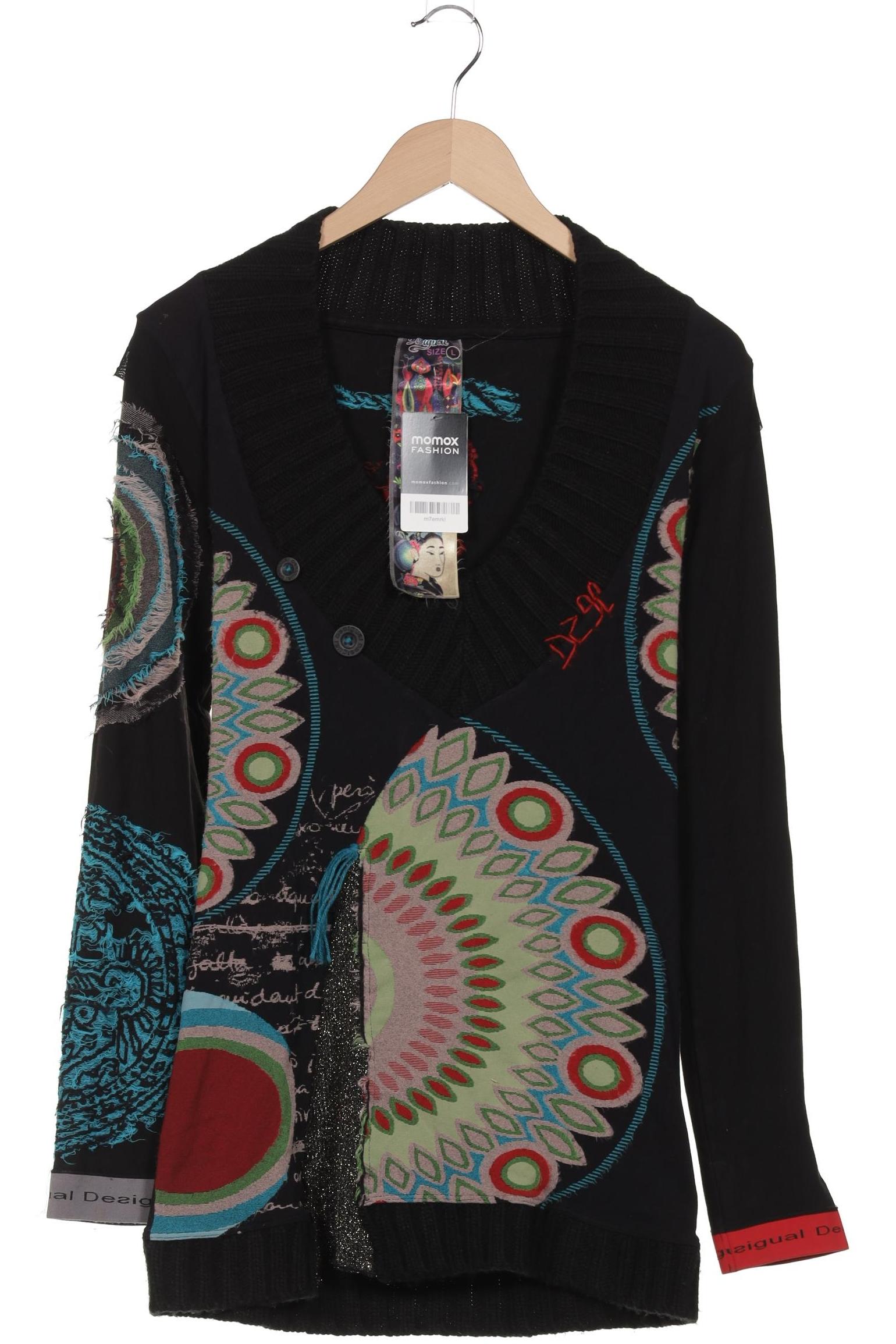 

Desigual Damen Langarmshirt, schwarz, Gr. 42