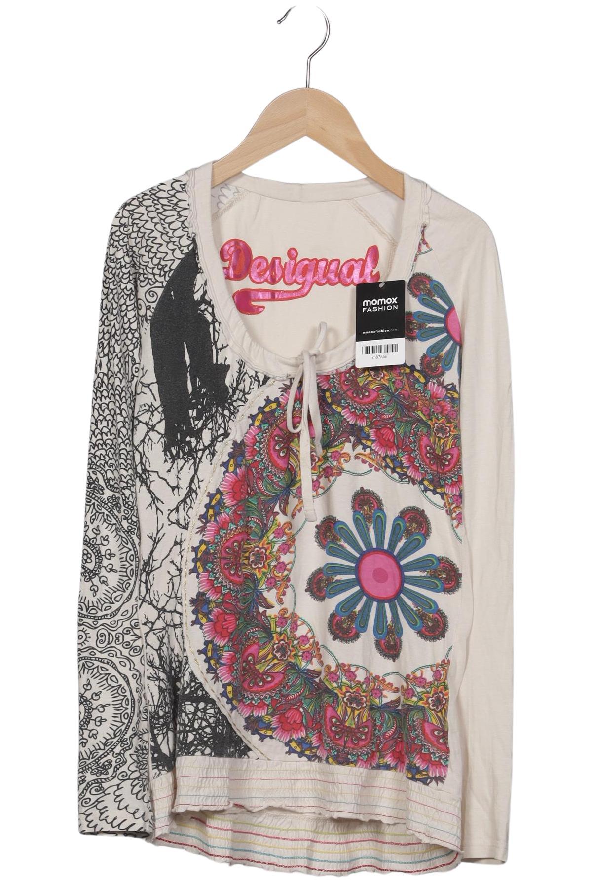

Desigual Damen Langarmshirt, mehrfarbig, Gr. 36