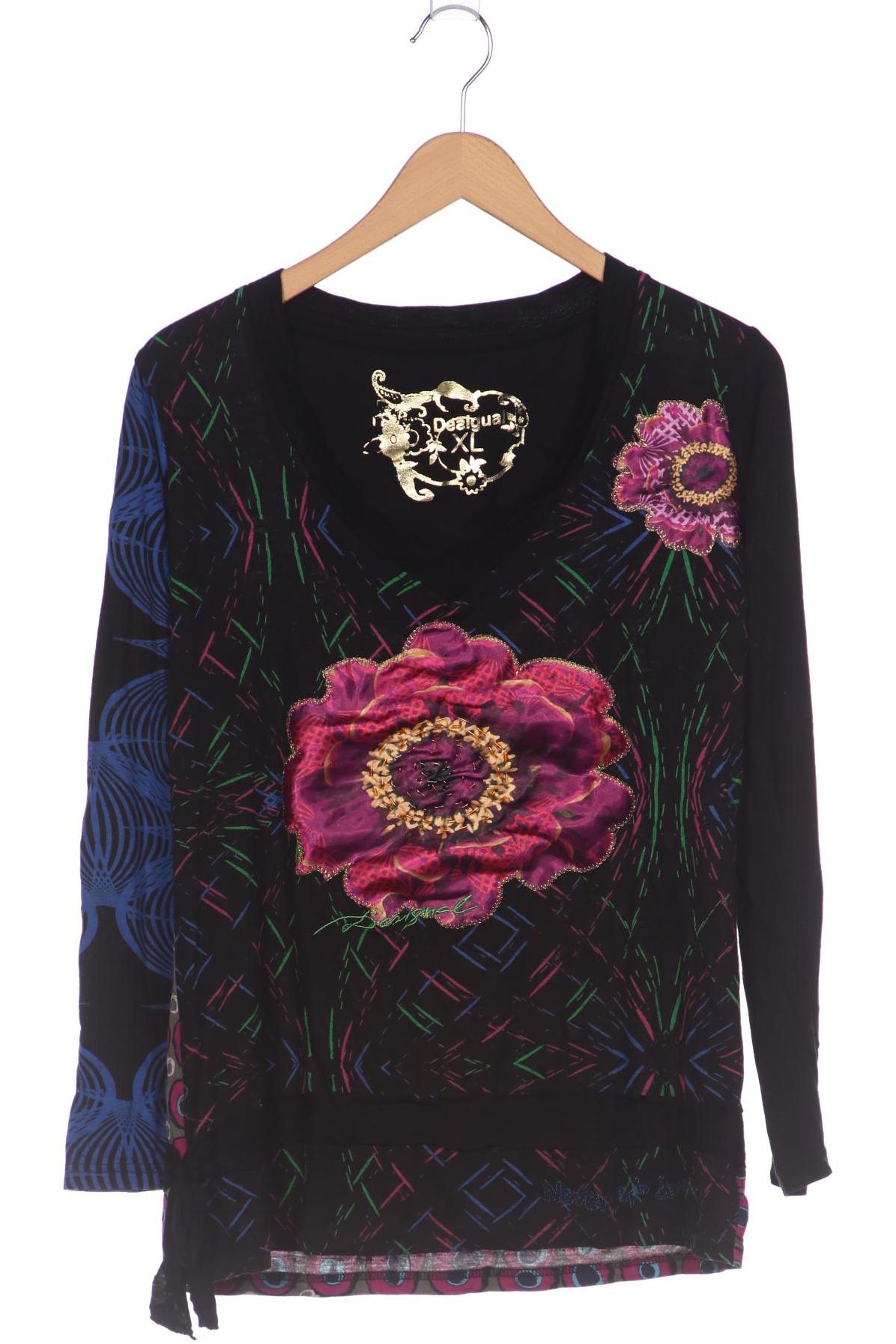 

Desigual Damen Langarmshirt, schwarz, Gr. 44