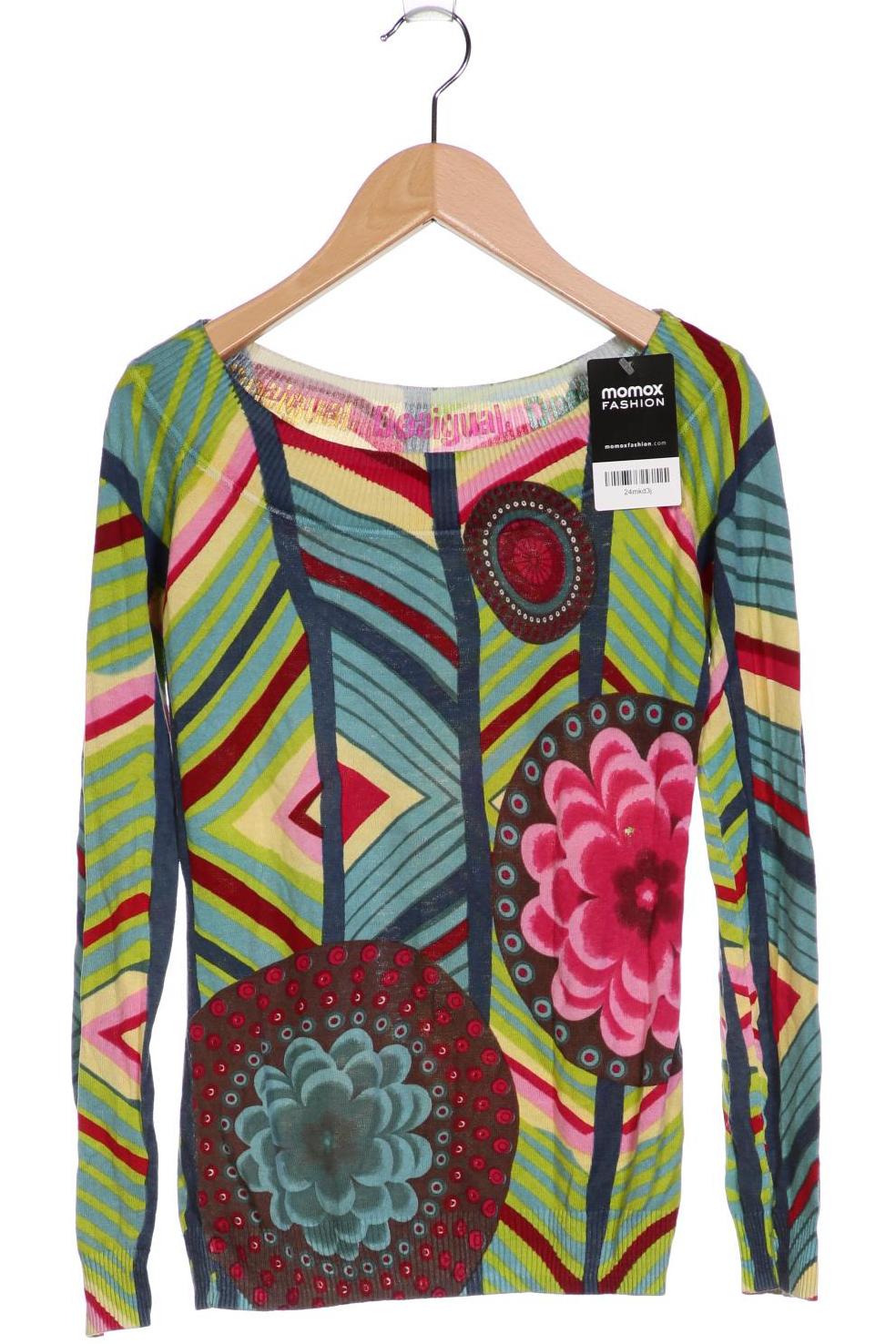 

Desigual Damen Langarmshirt, mehrfarbig, Gr. 38