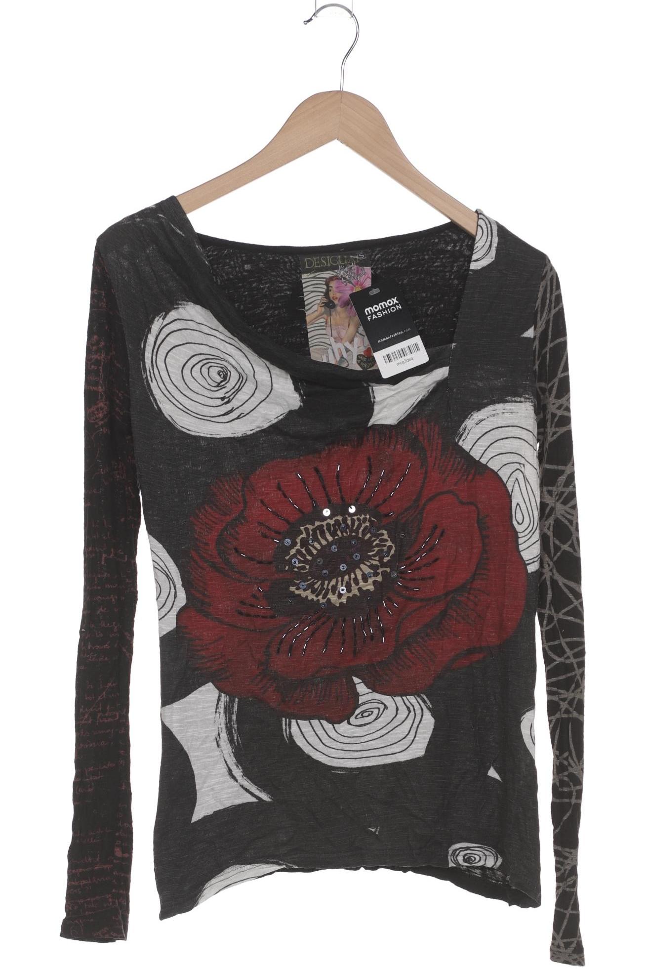 

Desigual Damen Langarmshirt, schwarz, Gr. 36