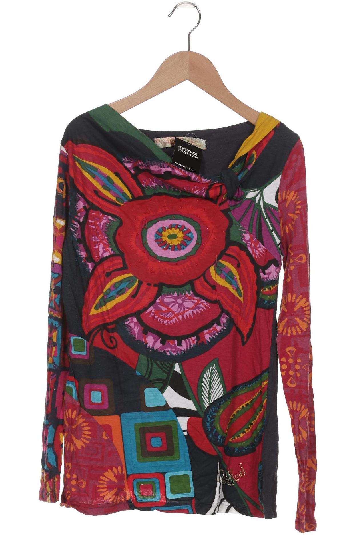

Desigual Damen Langarmshirt, mehrfarbig, Gr. 38