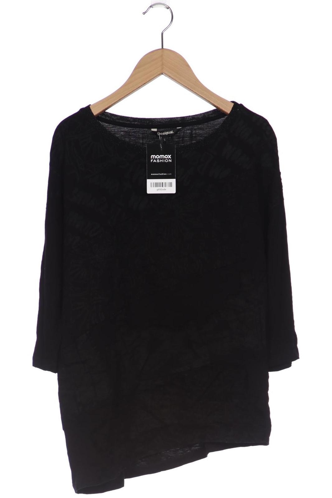 

Desigual Damen Langarmshirt, schwarz, Gr. 36