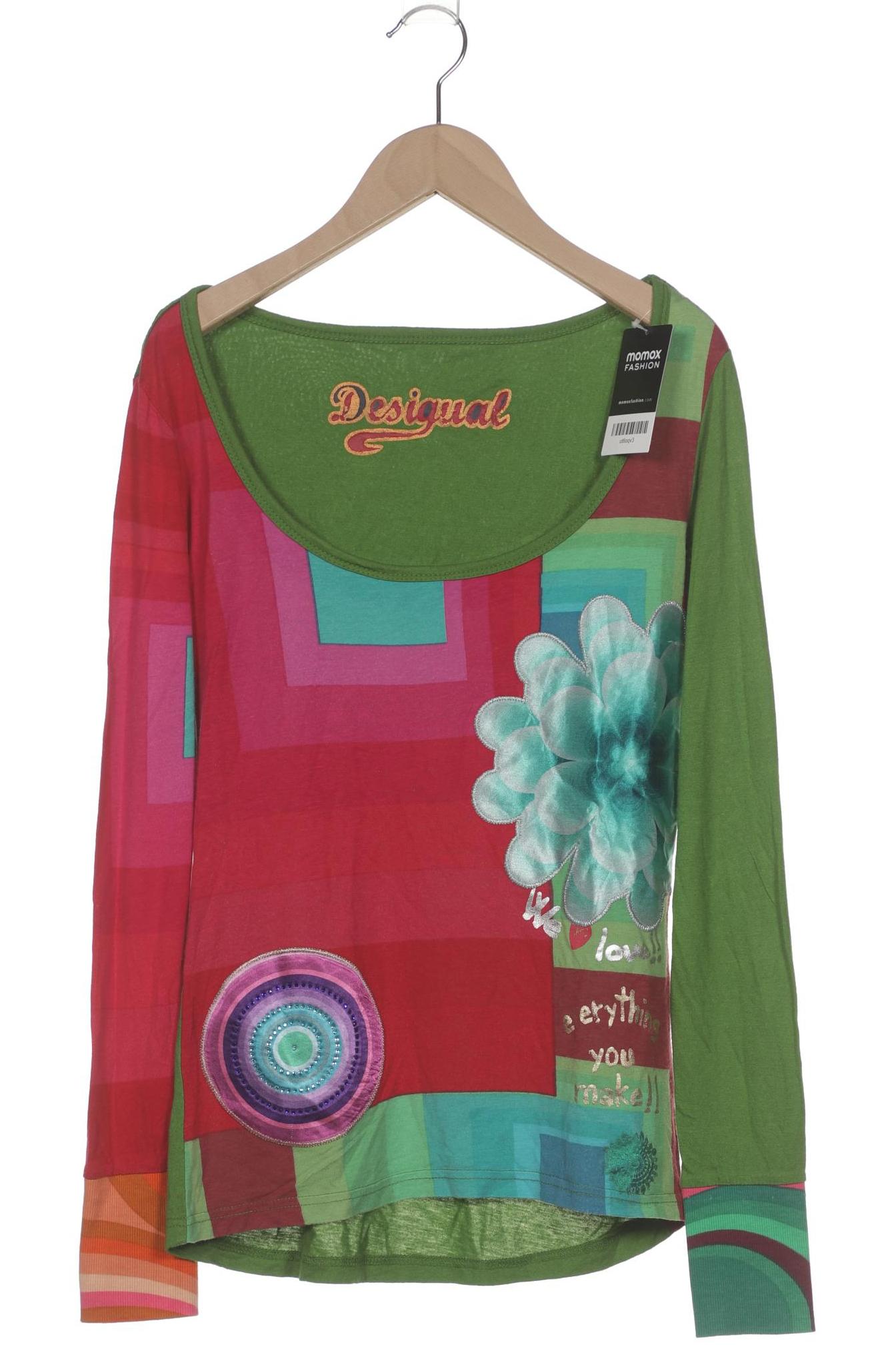 

Desigual Damen Langarmshirt, mehrfarbig, Gr. 36
