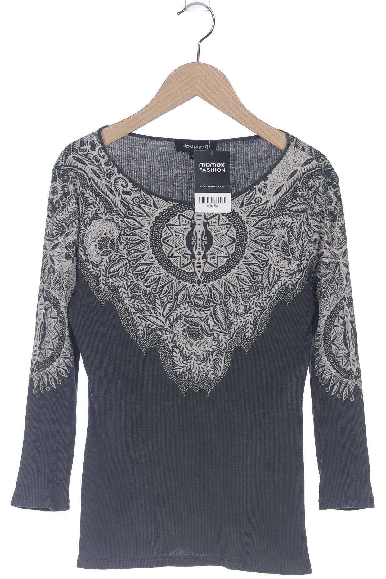 

Desigual Damen Langarmshirt, grau, Gr. 38