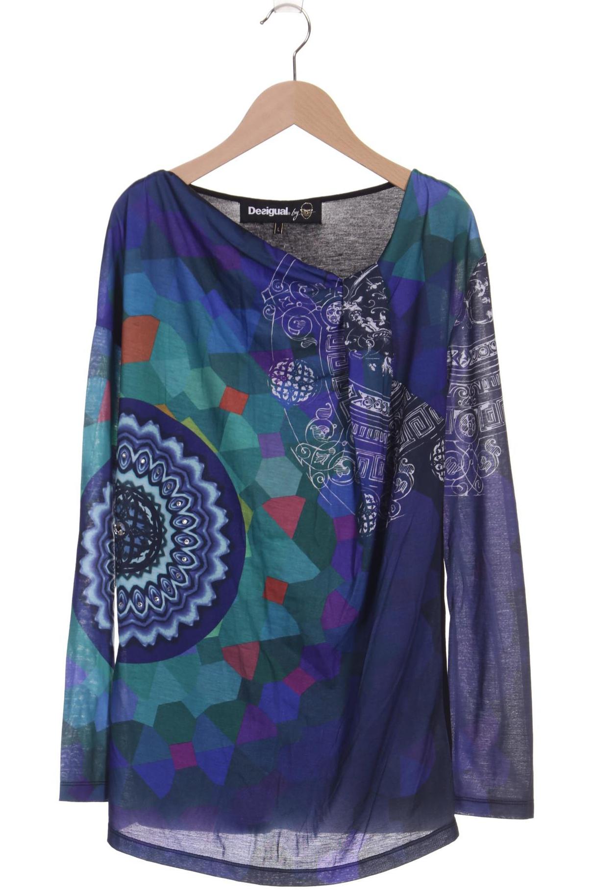 

Desigual Damen Langarmshirt, schwarz, Gr. 42