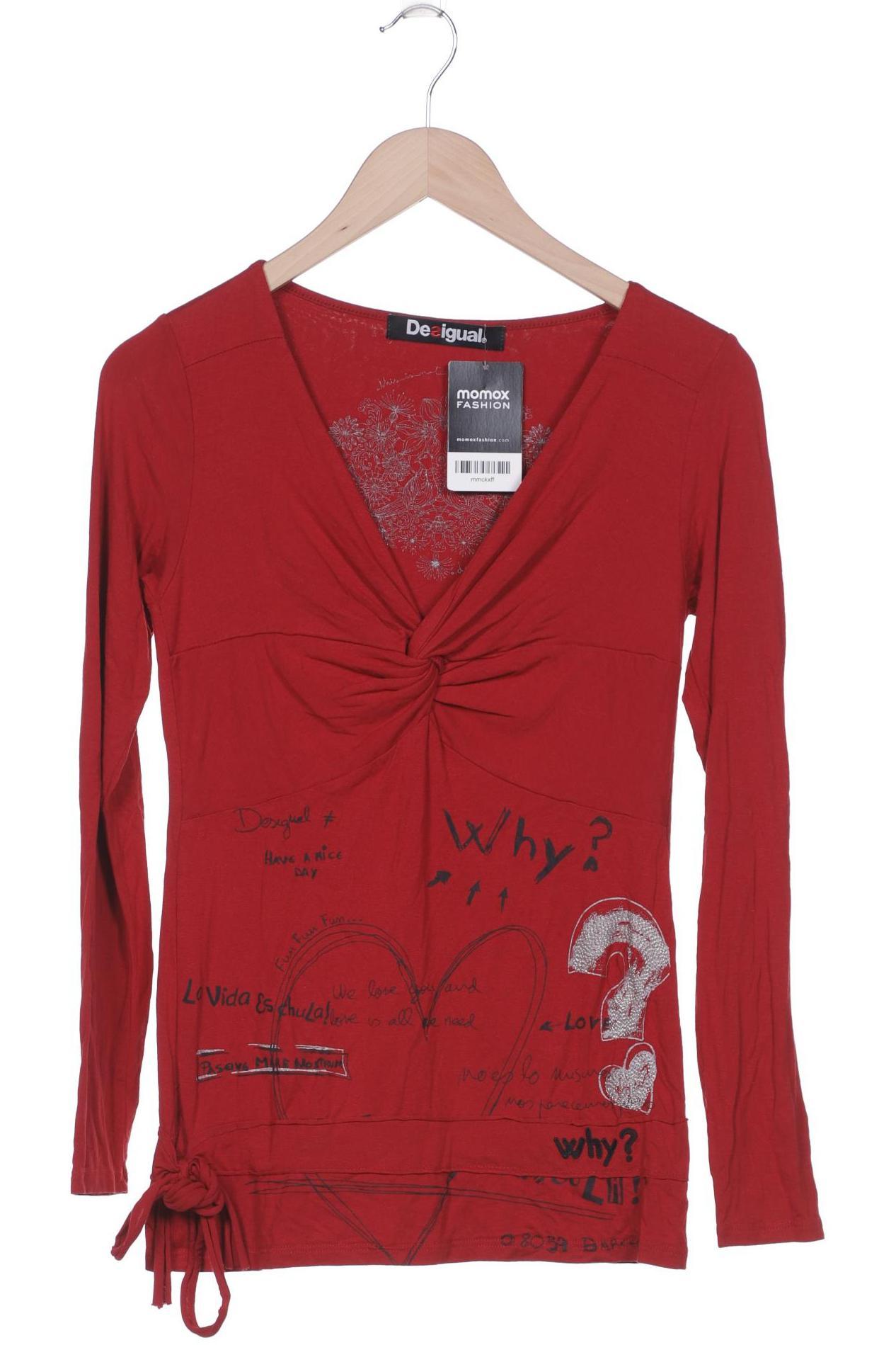 

Desigual Damen Langarmshirt, rot