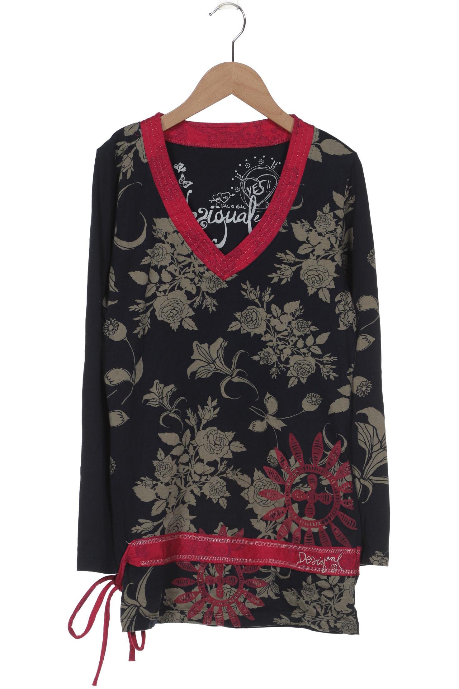 

Desigual Damen Langarmshirt, marineblau