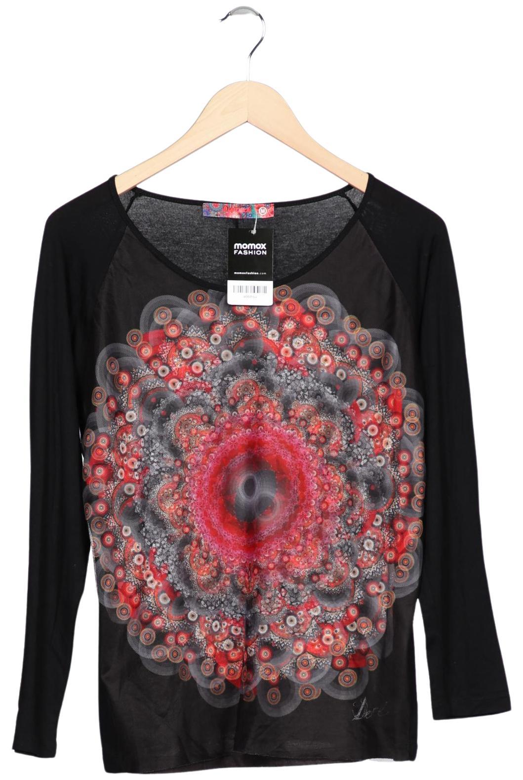 

Desigual Damen Langarmshirt, schwarz, Gr. 38