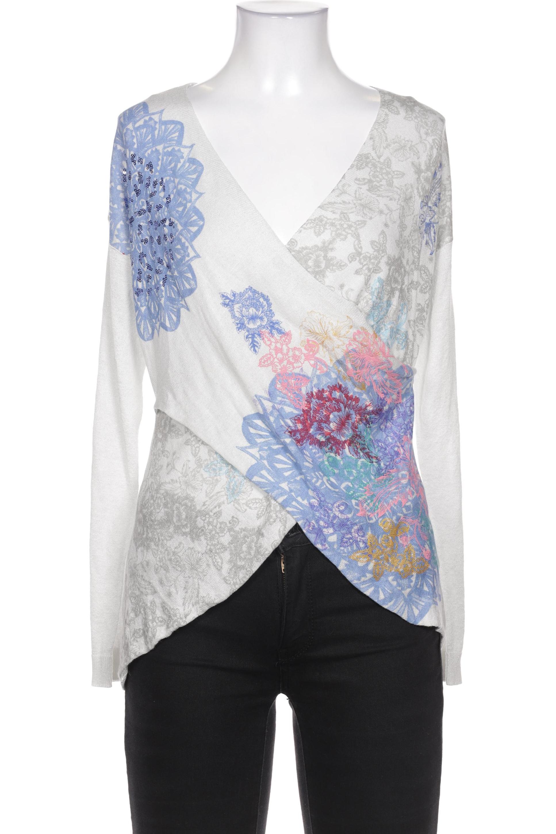 

Desigual Damen Langarmshirt, weiß, Gr. 38