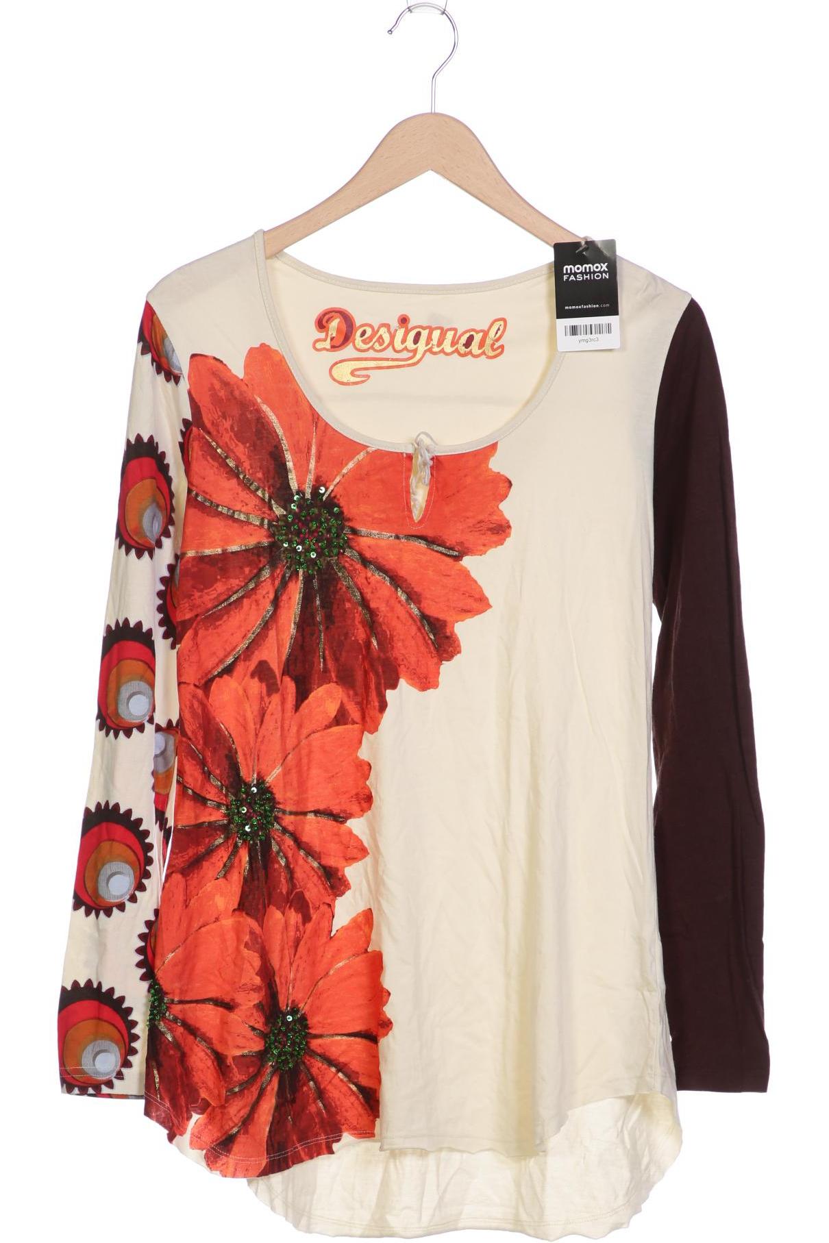

Desigual Damen Langarmshirt, mehrfarbig, Gr. 42