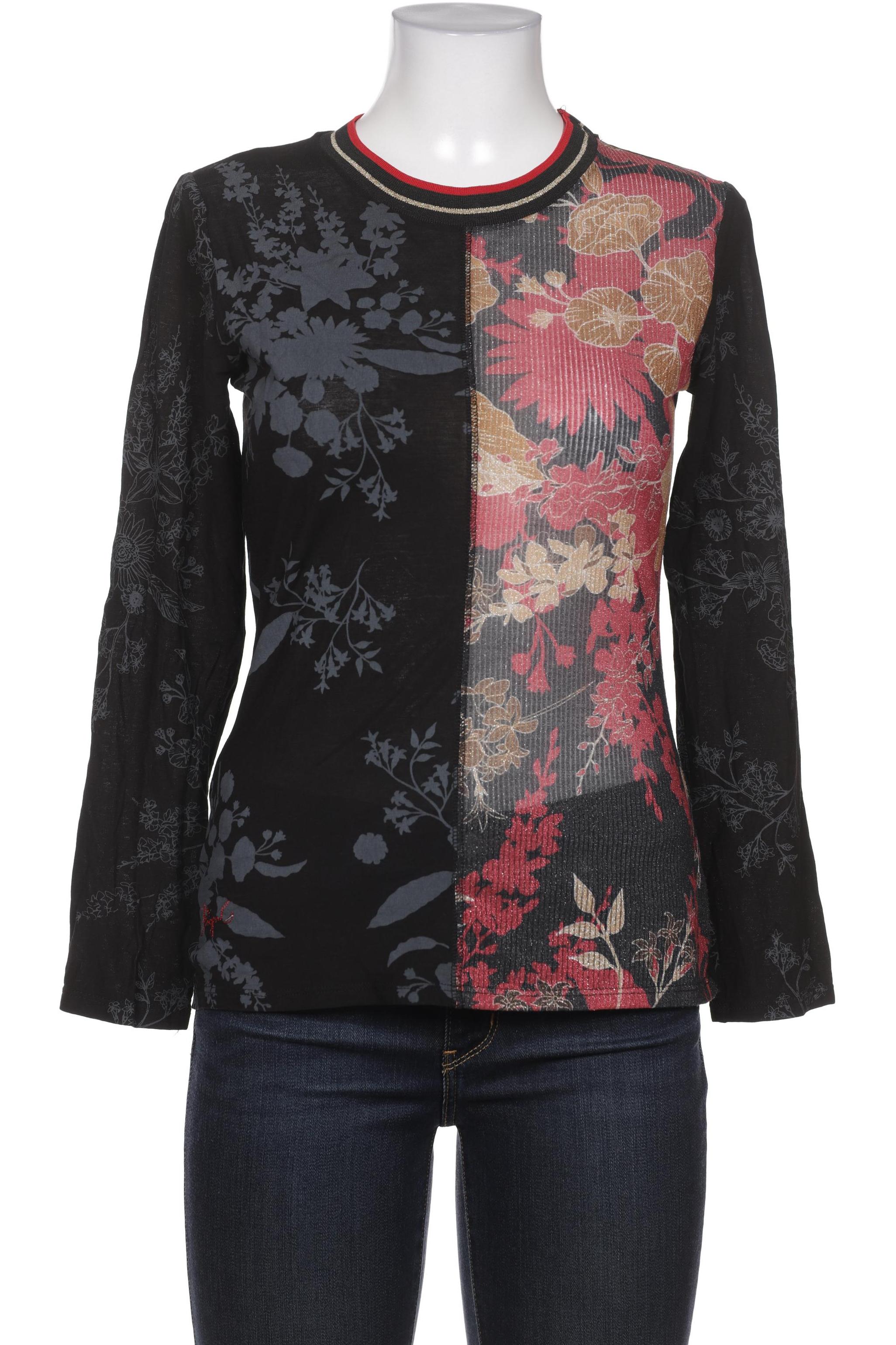 

Desigual Damen Langarmshirt, schwarz, Gr. 38