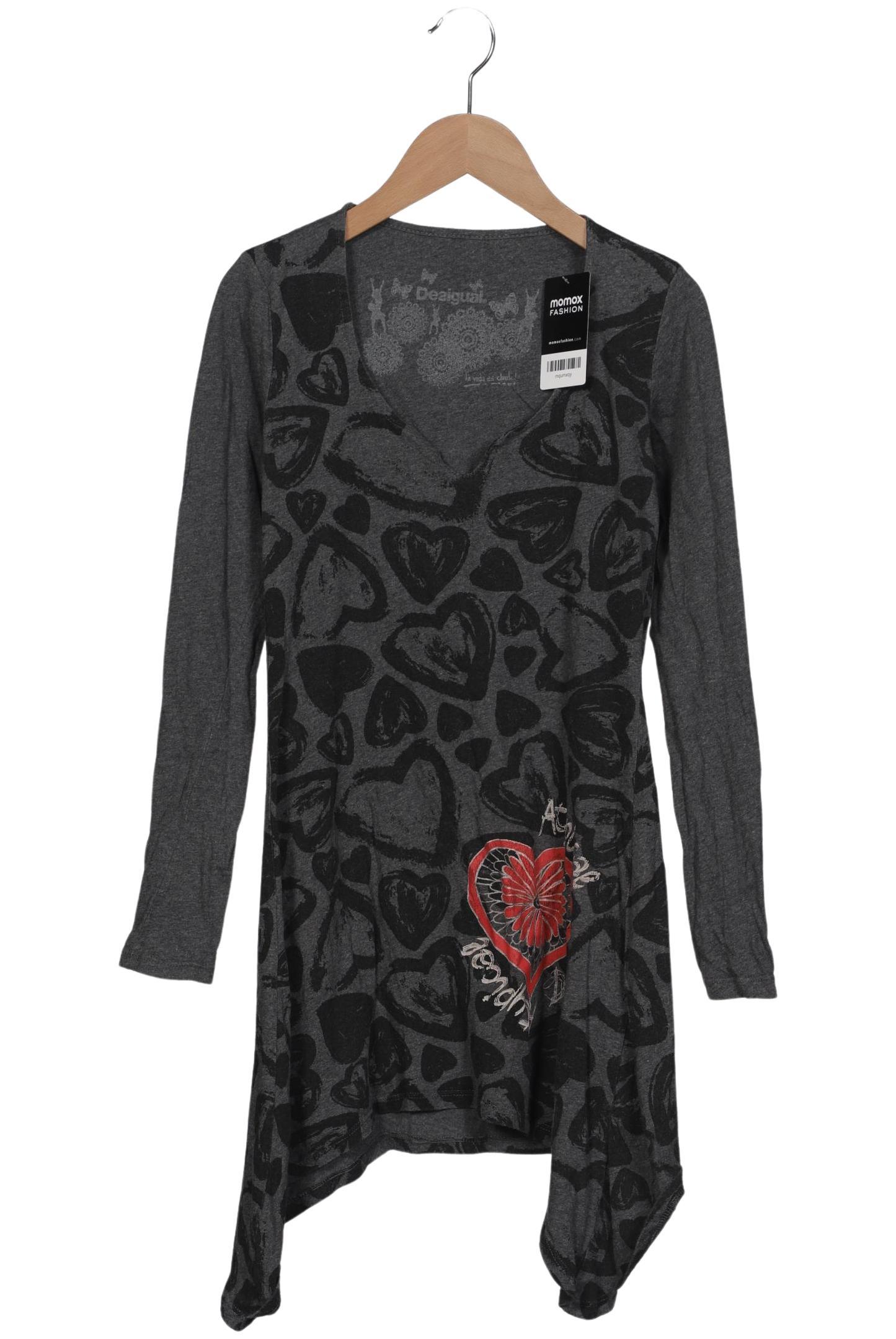 

Desigual Damen Langarmshirt, grau, Gr. 34