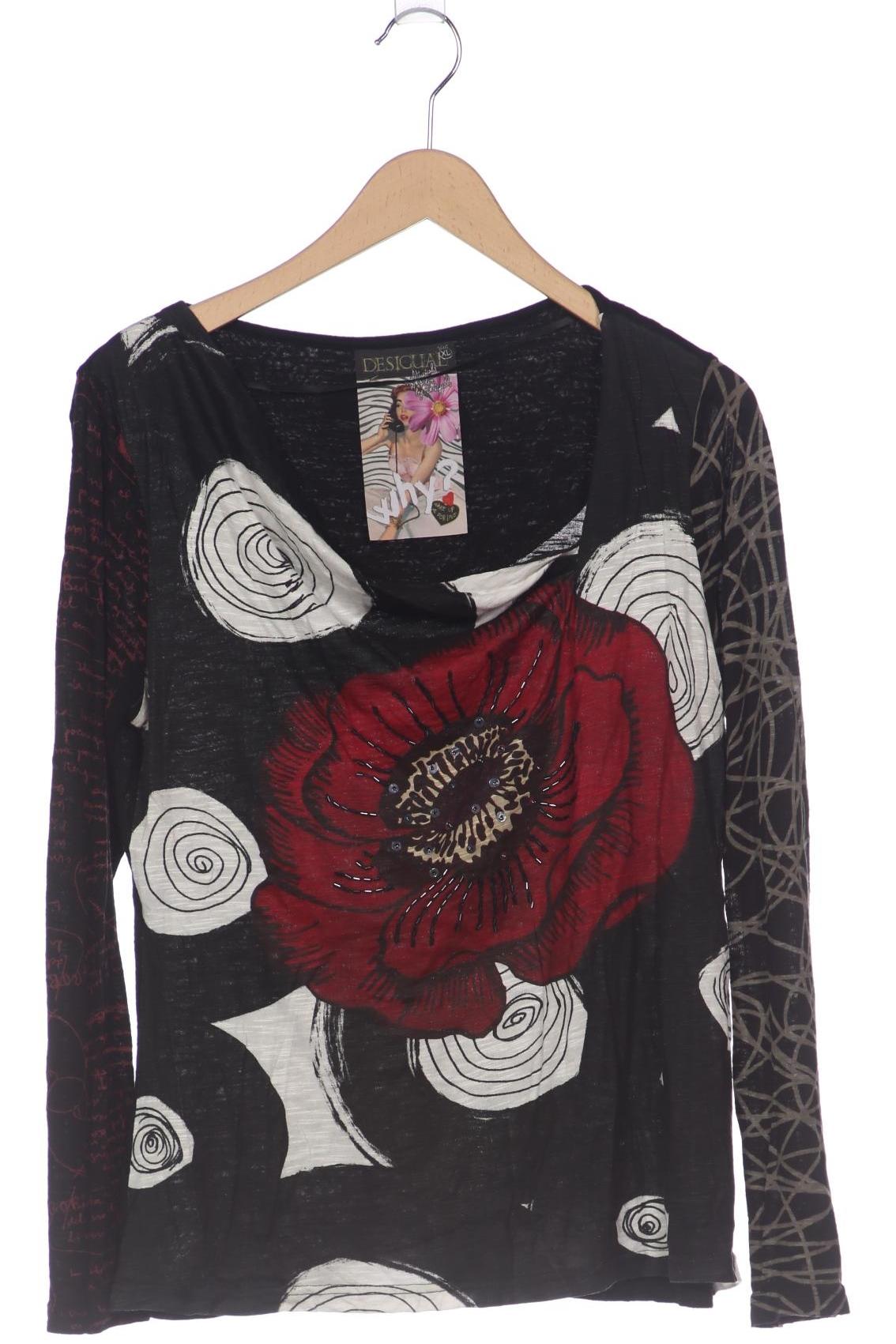 

Desigual Damen Langarmshirt, schwarz, Gr. 44