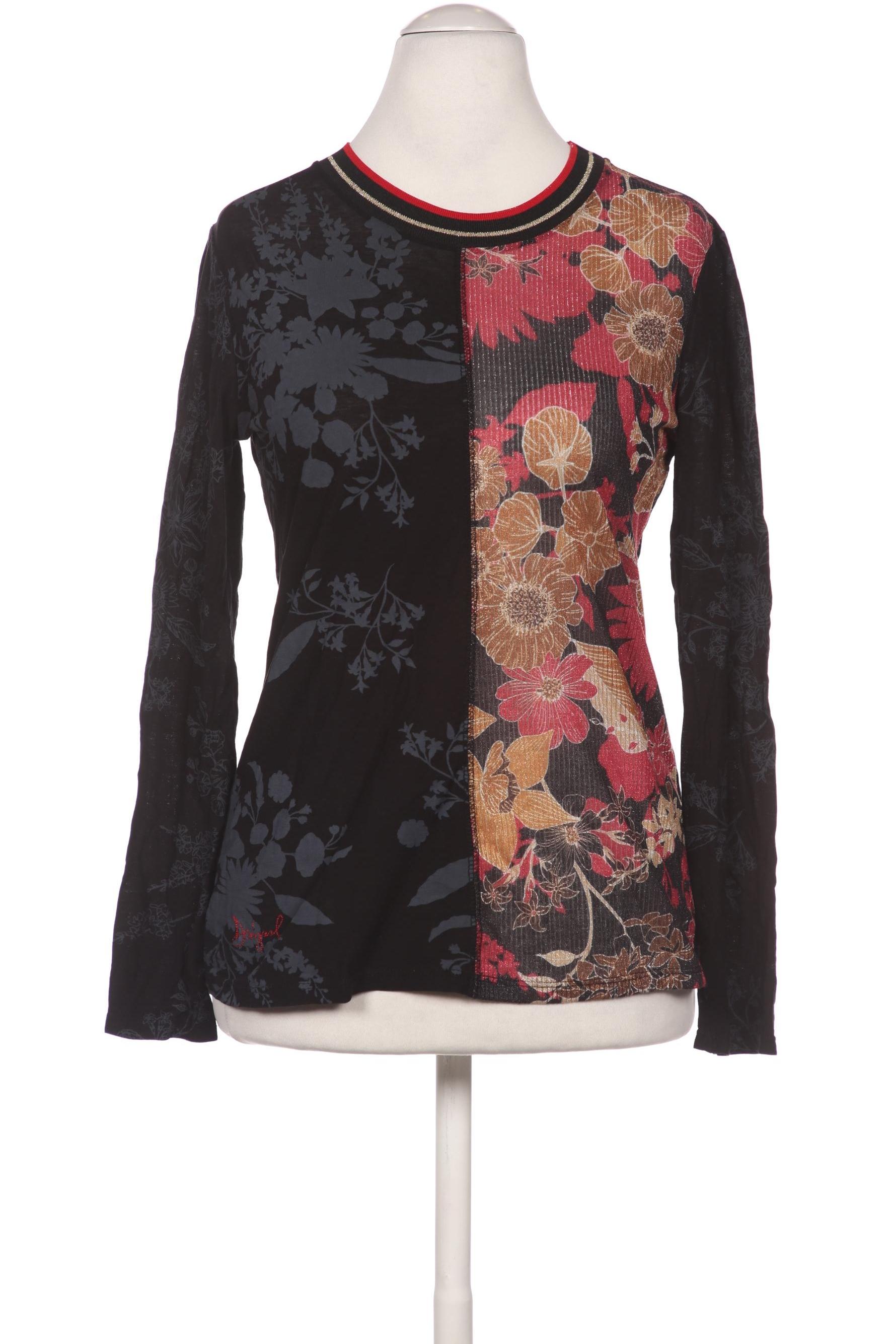 

Desigual Damen Langarmshirt, schwarz, Gr. 38