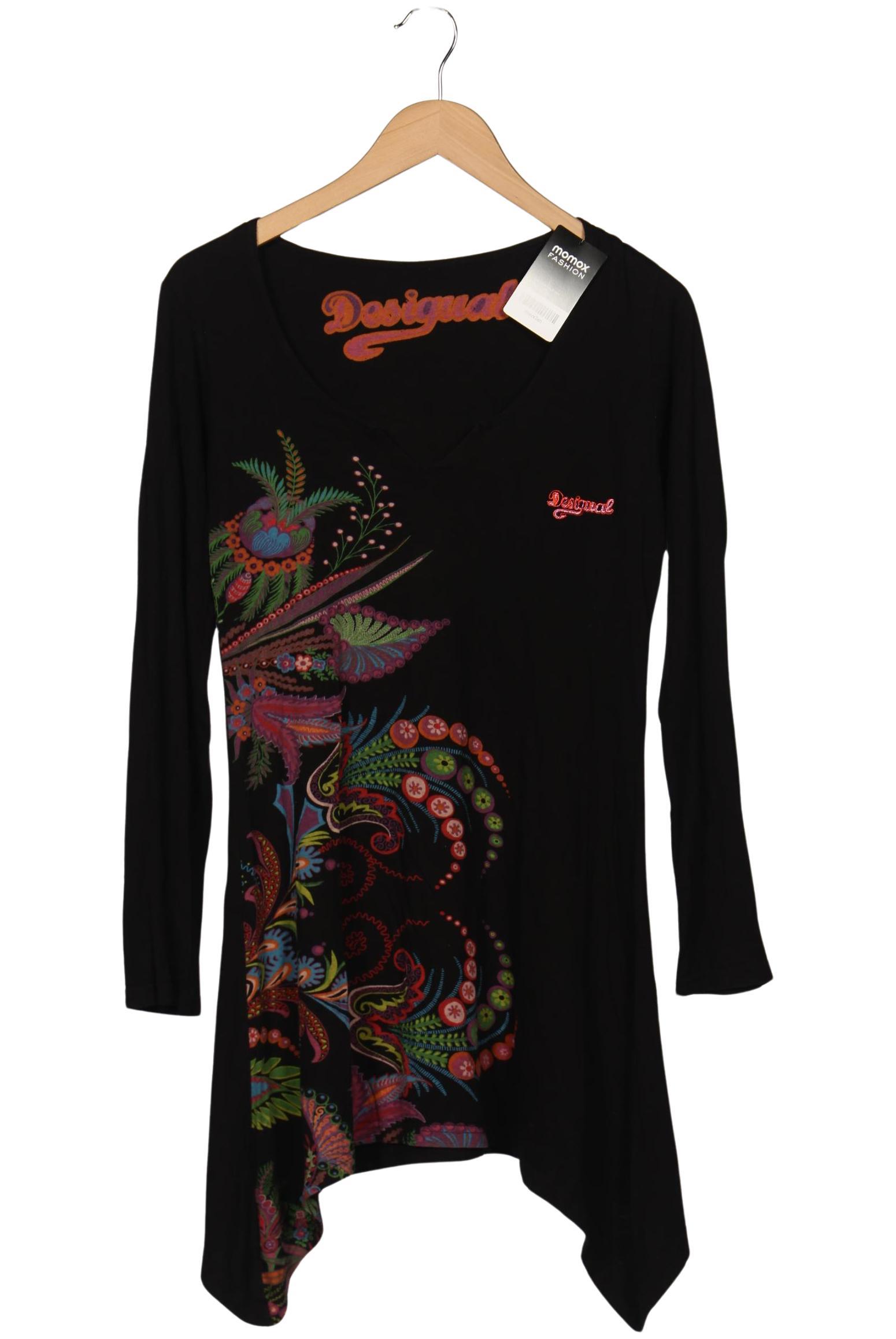 

Desigual Damen Langarmshirt, schwarz, Gr. 38