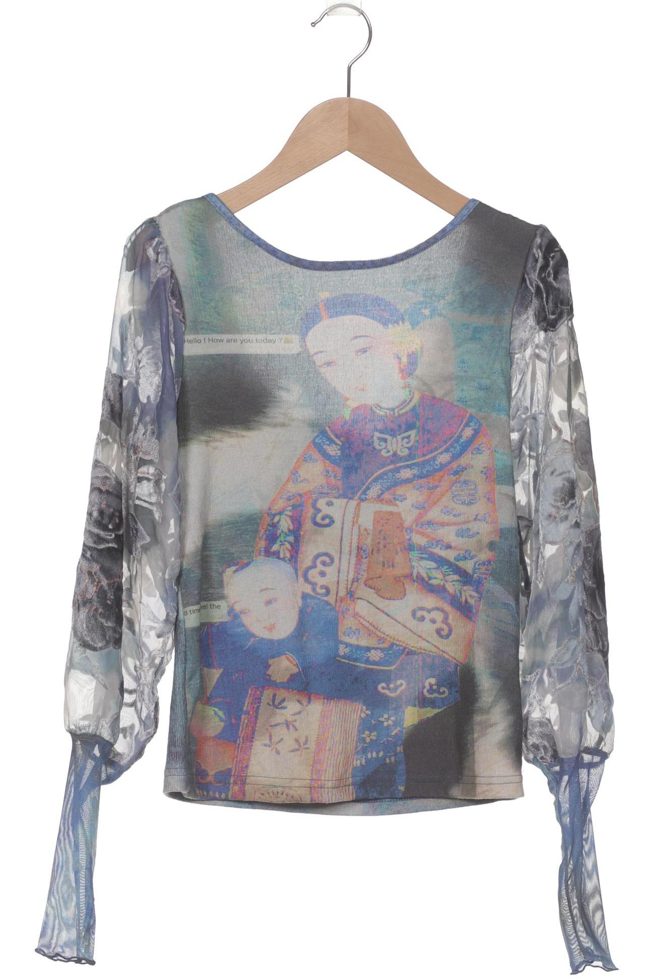 

Desigual Damen Langarmshirt, mehrfarbig, Gr. 36