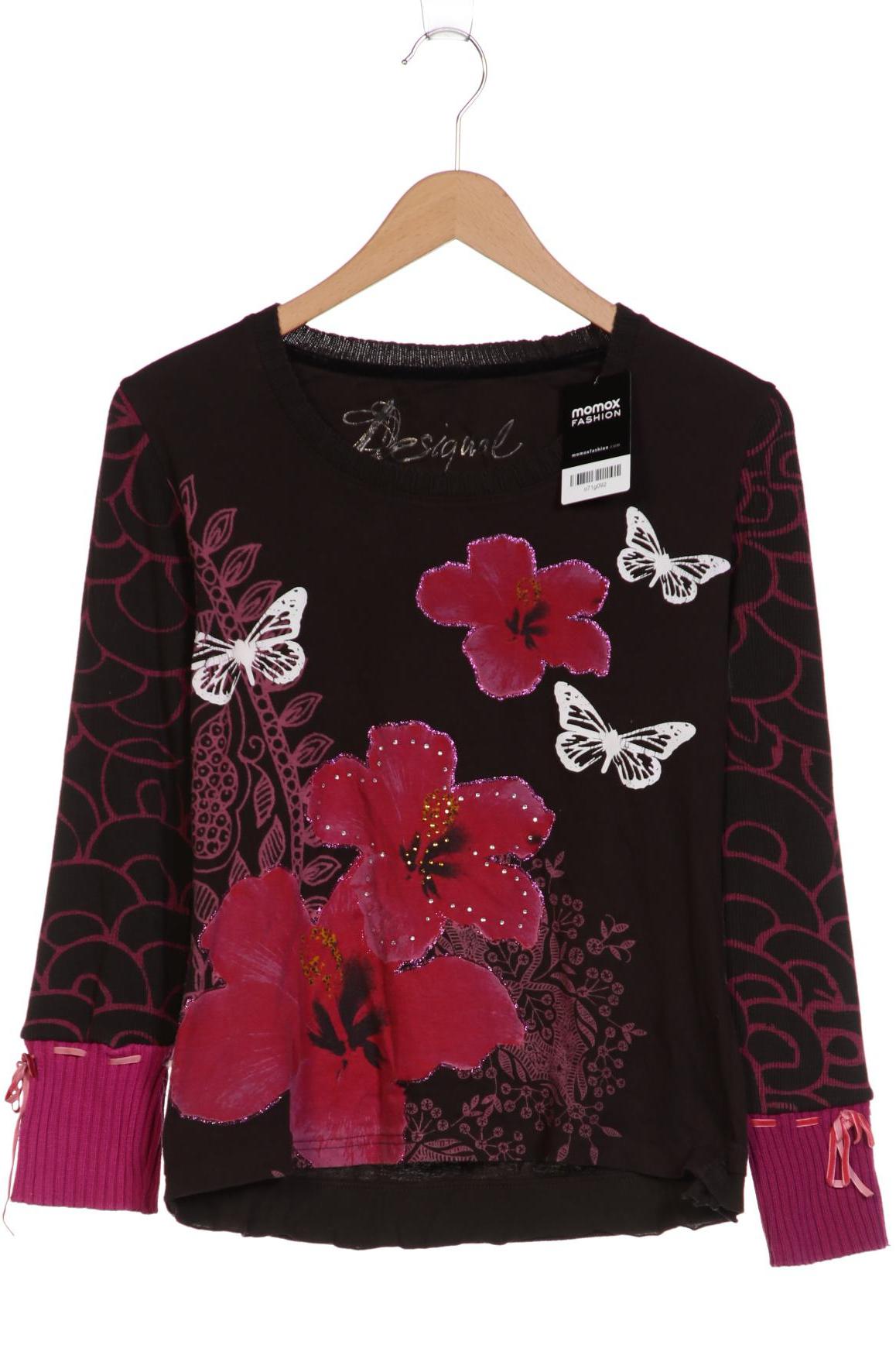 

Desigual Damen Langarmshirt, braun, Gr. 38