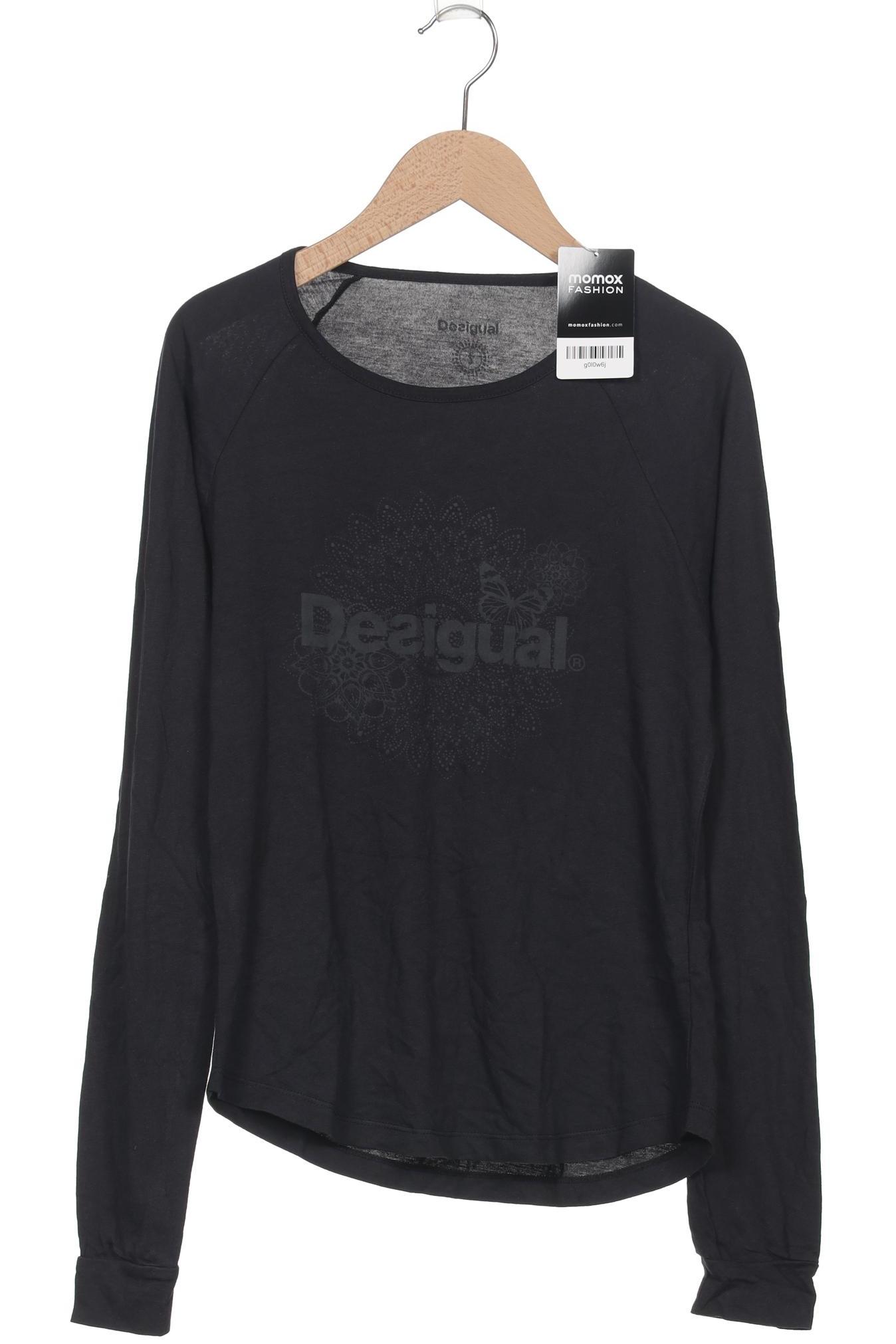 

Desigual Damen Langarmshirt, schwarz, Gr. 36