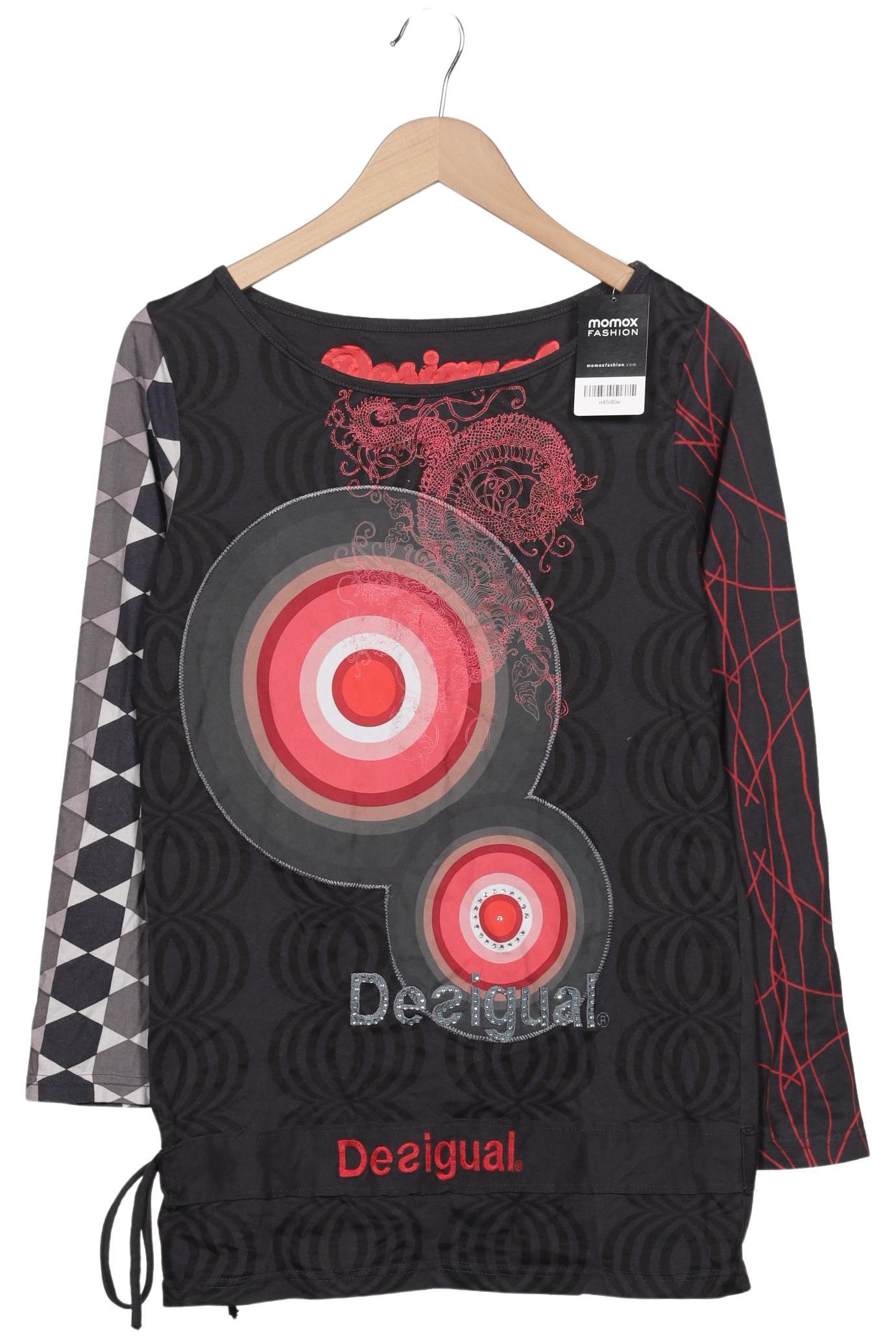 

Desigual Damen Langarmshirt, mehrfarbig, Gr. 44