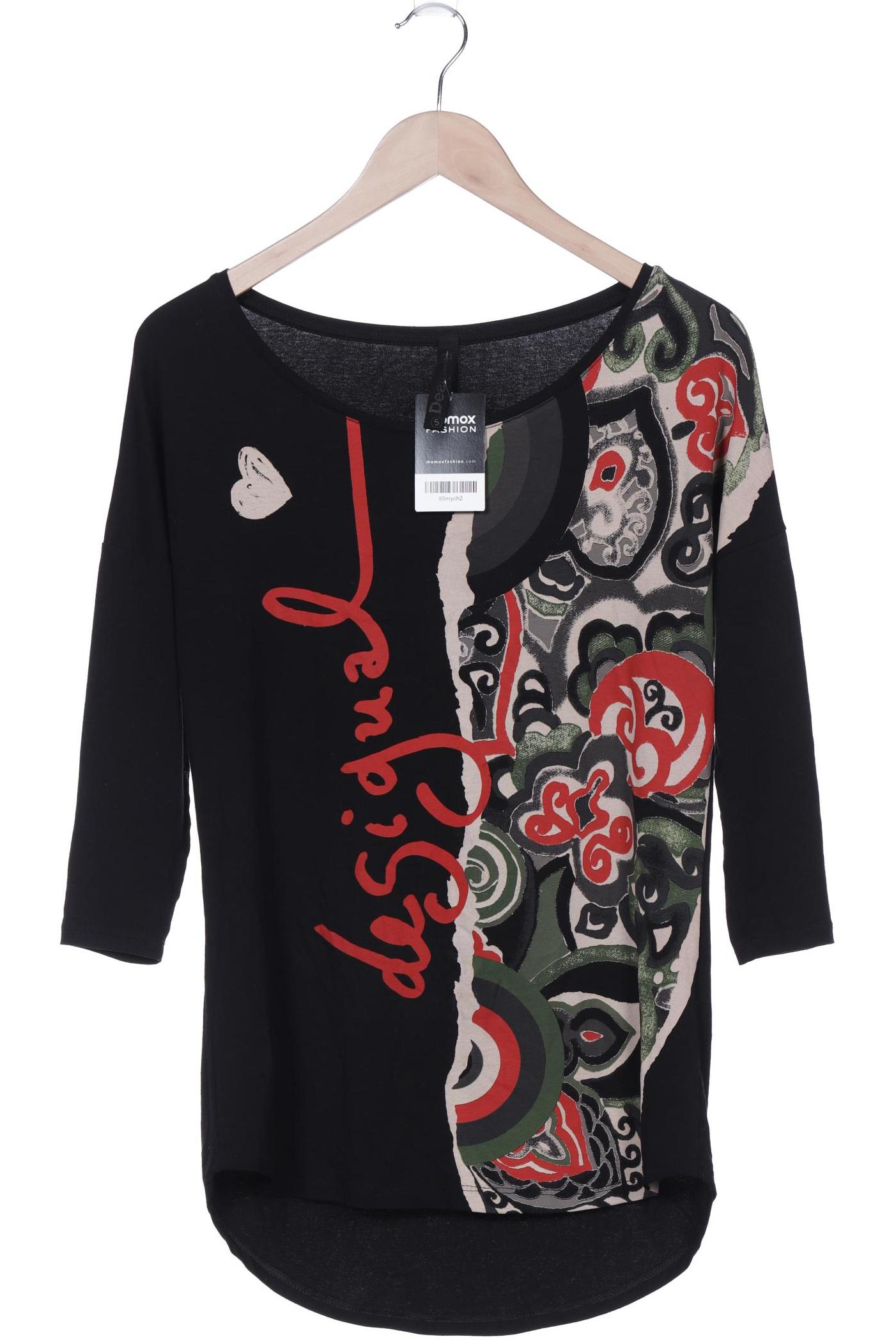 

Desigual Damen Langarmshirt, schwarz, Gr. 36