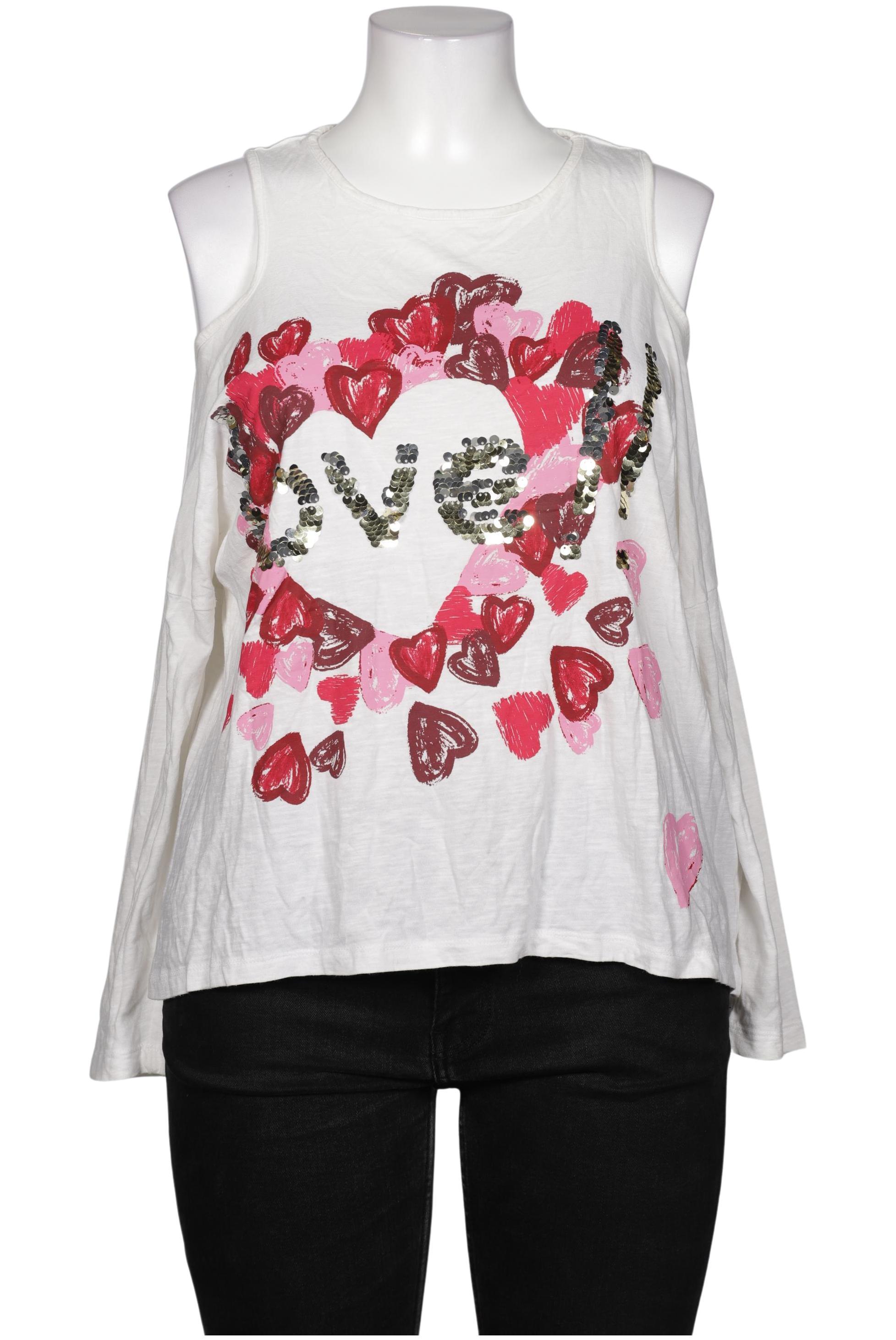 

Desigual Damen Langarmshirt, weiß, Gr. 44