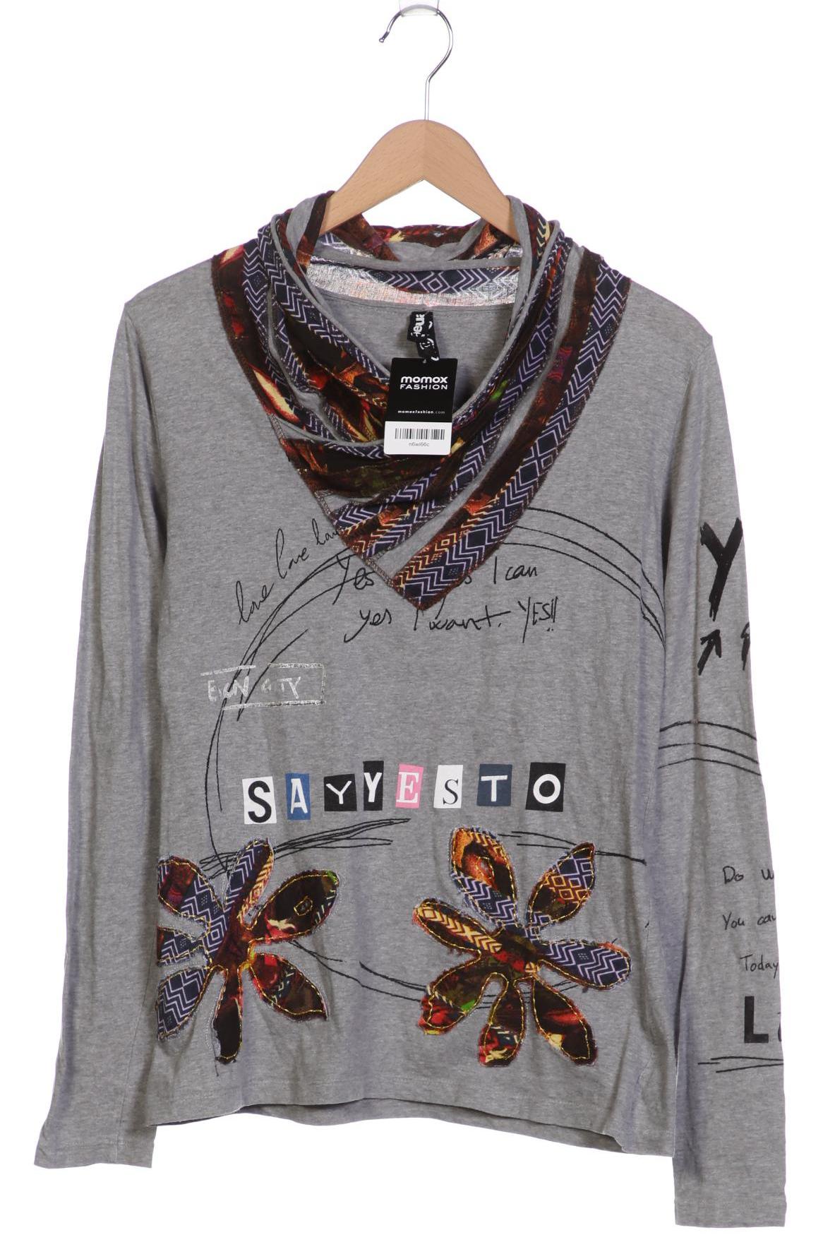 

Desigual Damen Langarmshirt, grau