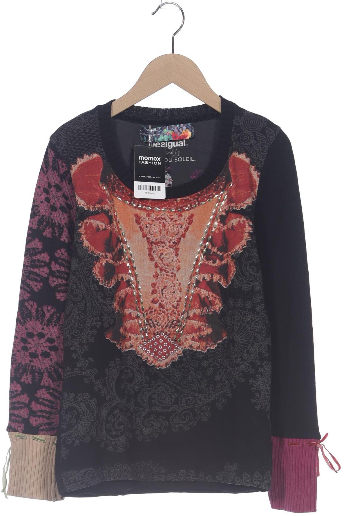 

Desigual Damen Langarmshirt, schwarz, Gr. 36