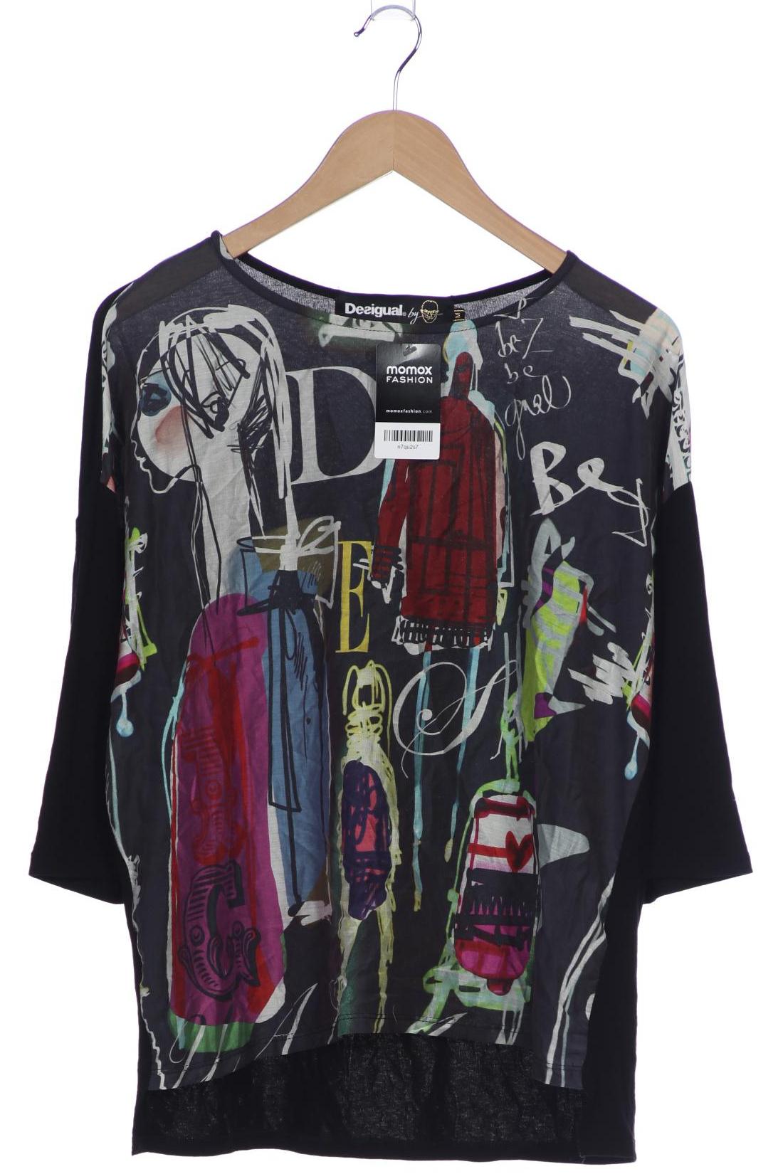 

Desigual Damen Langarmshirt, schwarz, Gr. 38