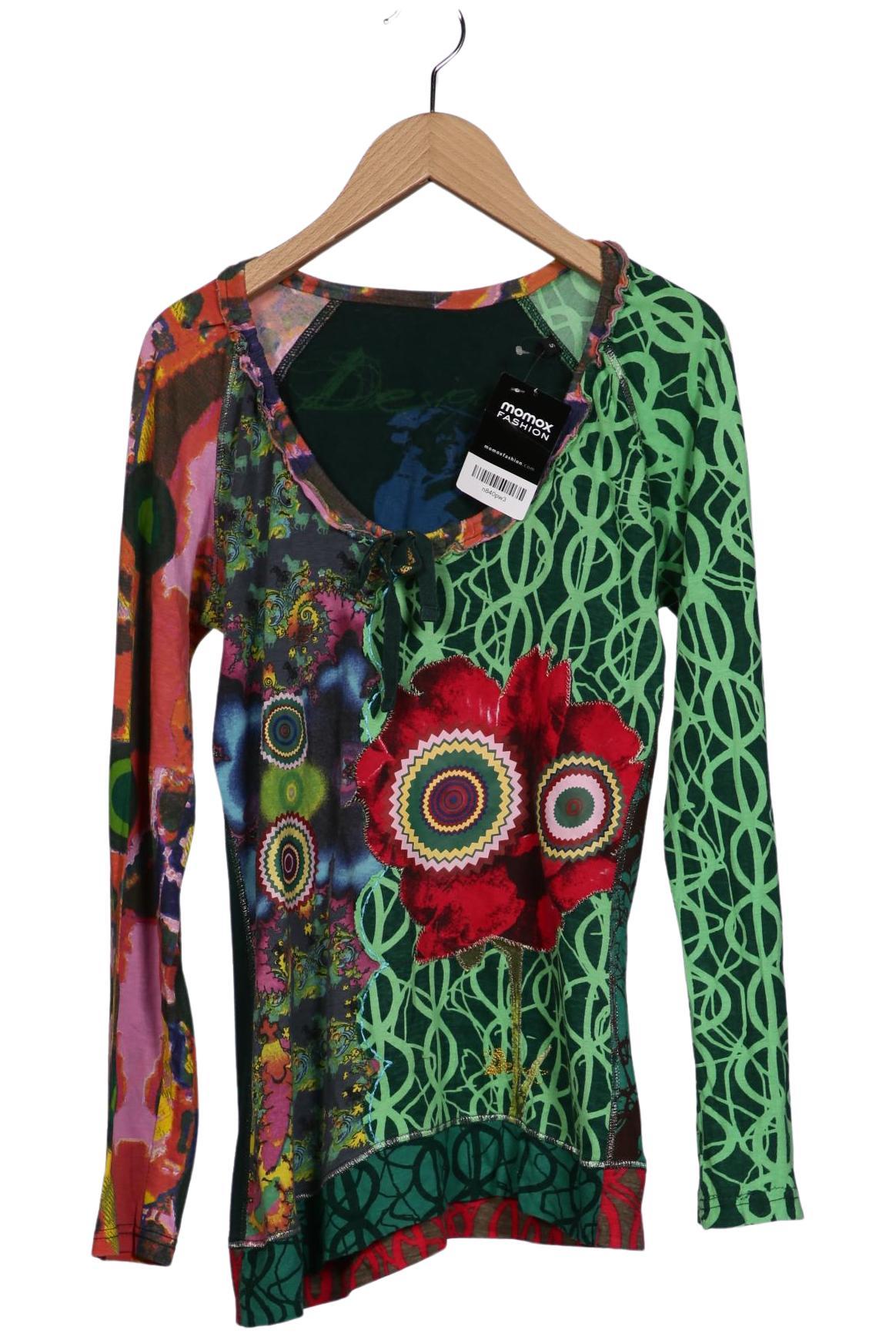 

Desigual Damen Langarmshirt, mehrfarbig, Gr. 36