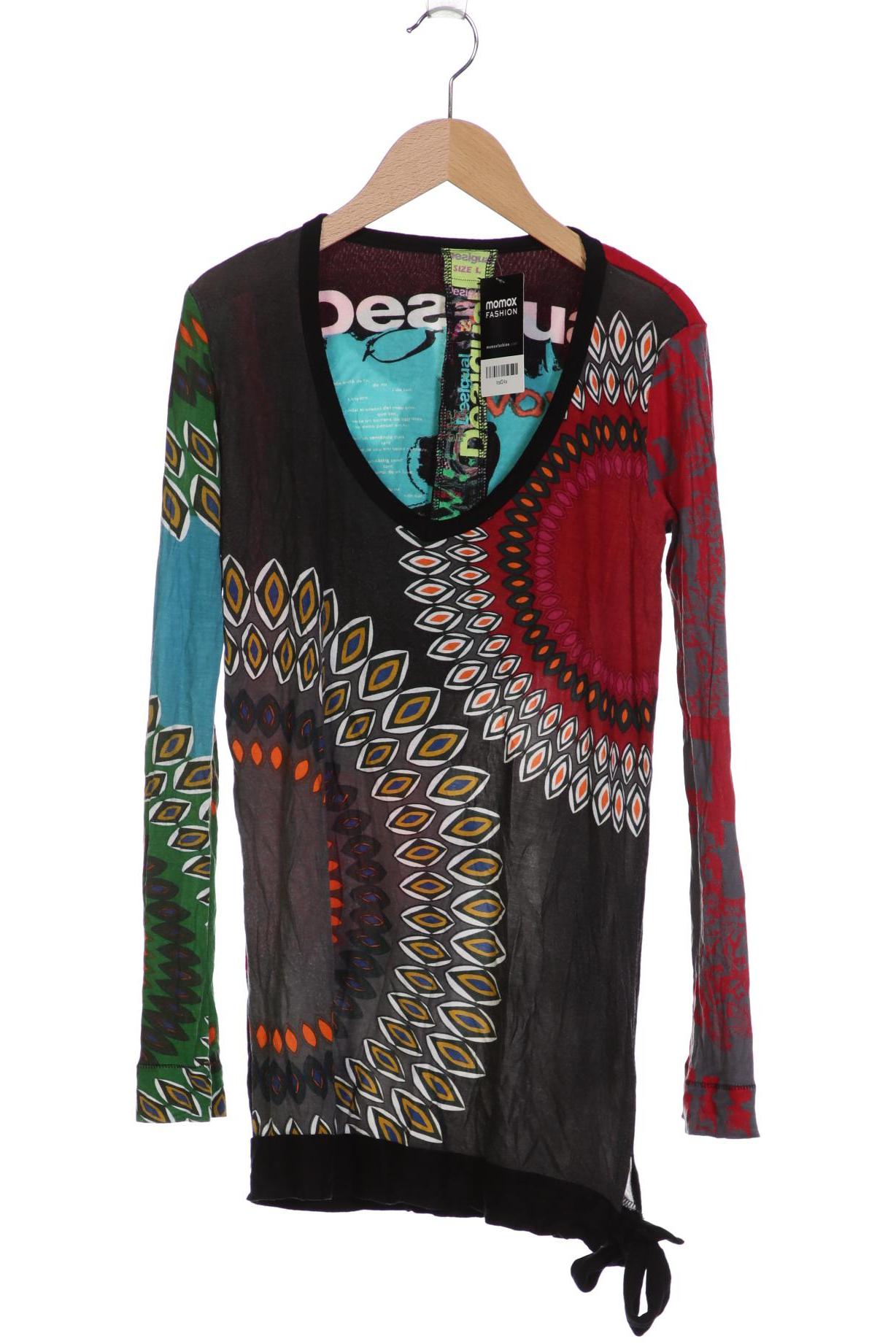 

Desigual Damen Langarmshirt, mehrfarbig, Gr. 42