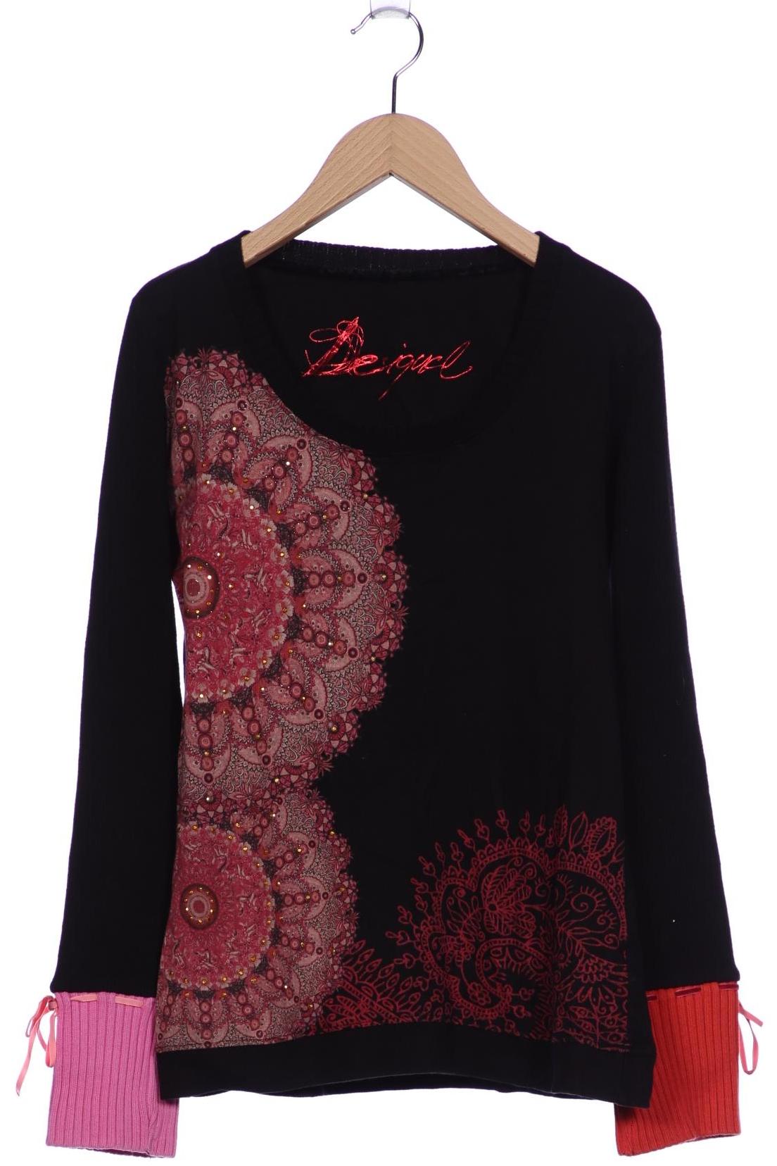 

Desigual Damen Langarmshirt, schwarz, Gr. 38