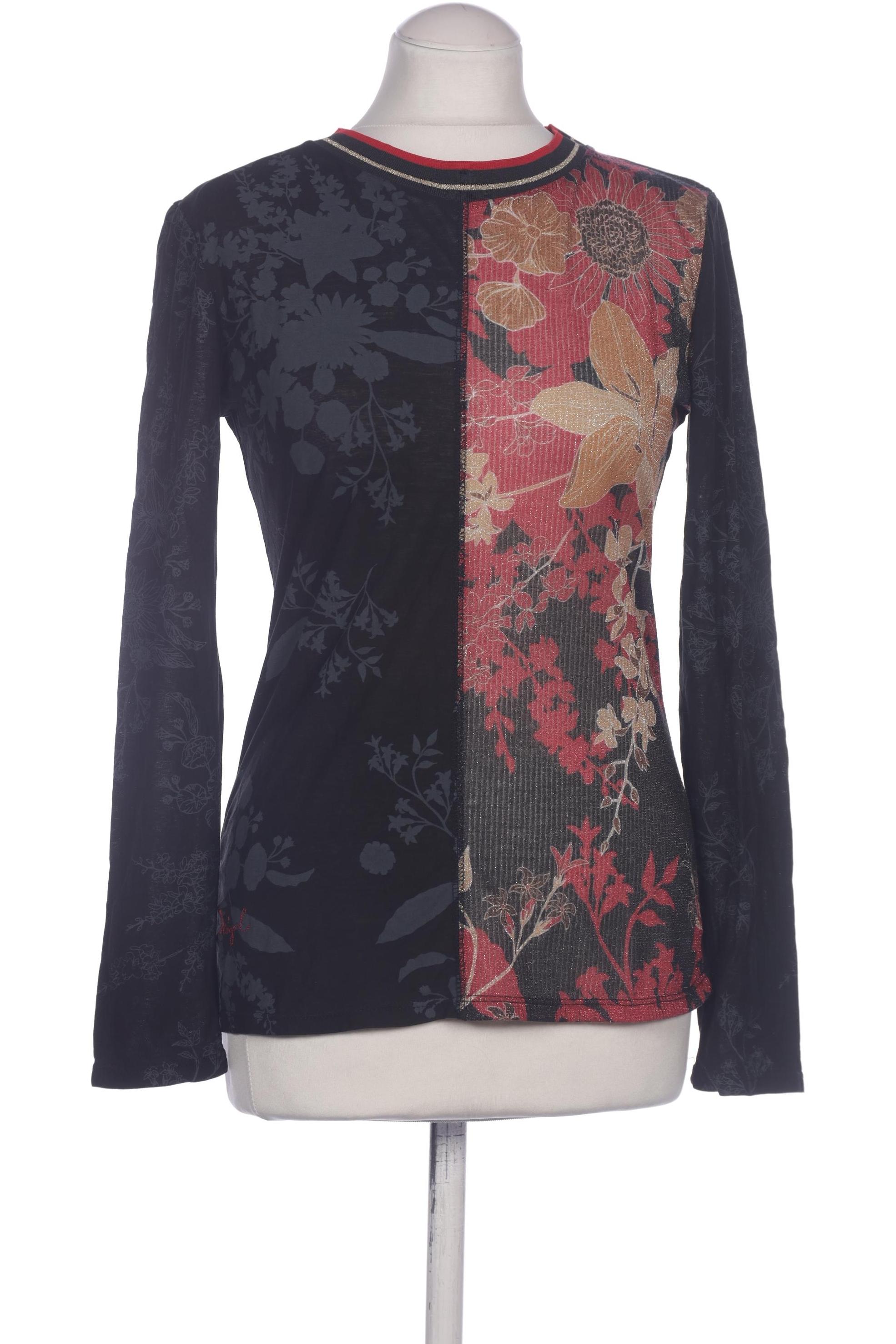

Desigual Damen Langarmshirt, schwarz, Gr. 38