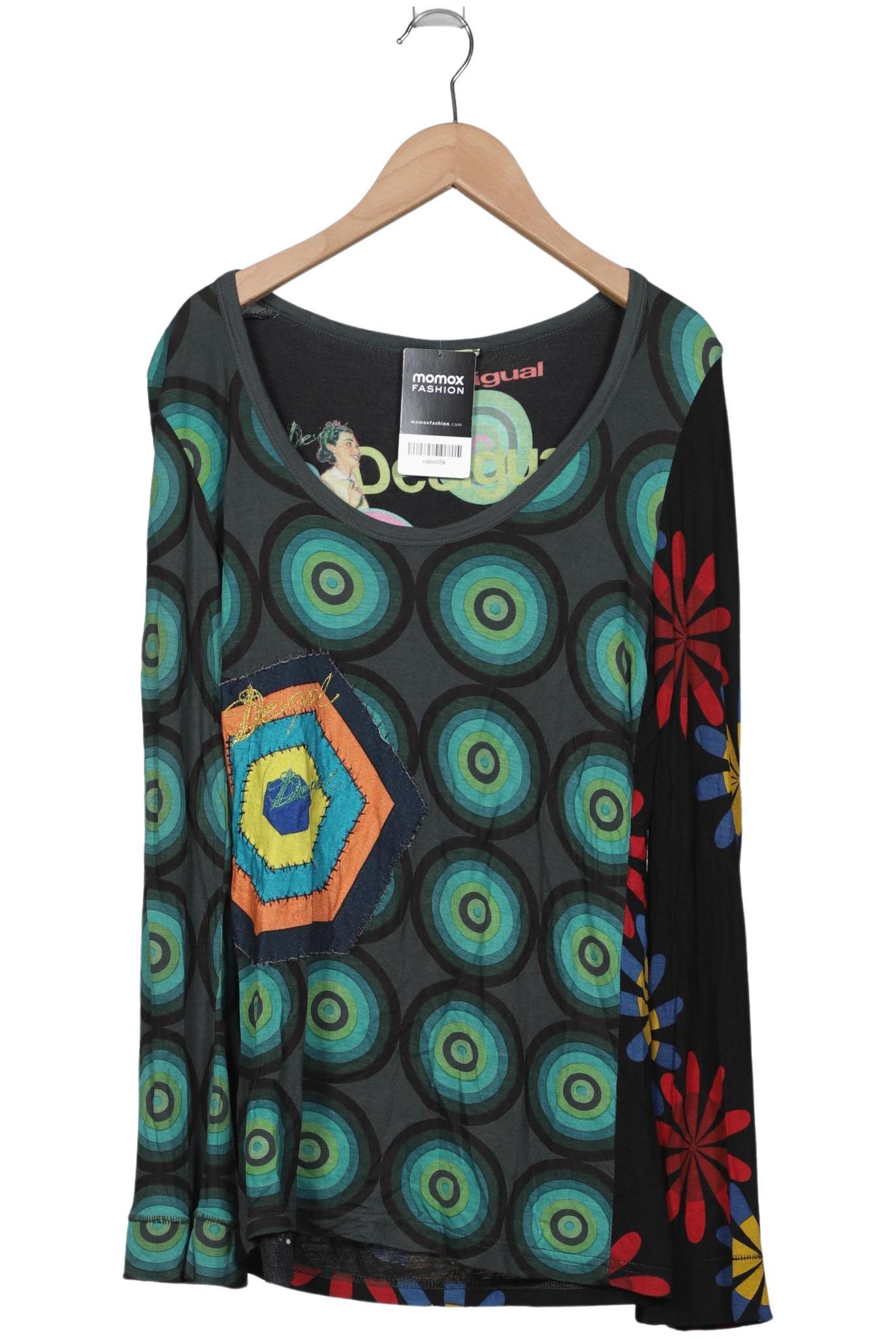 

Desigual Damen Langarmshirt, mehrfarbig, Gr. 38