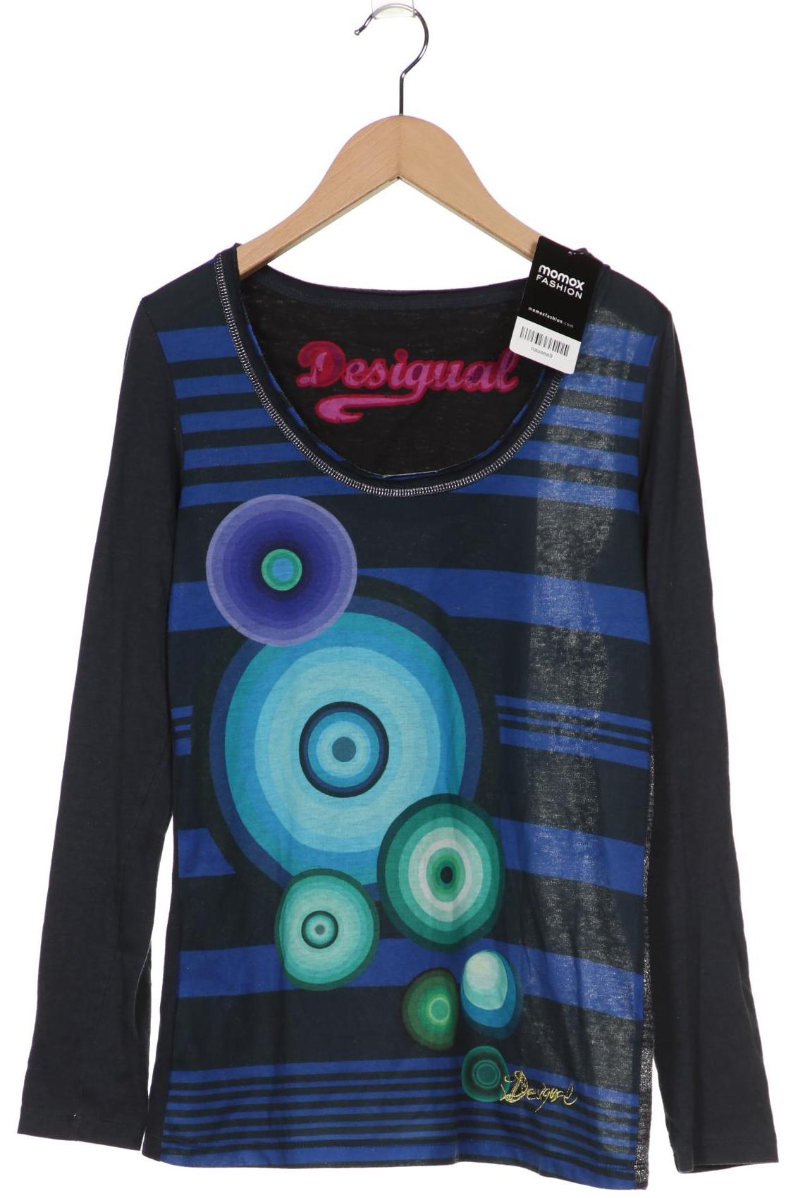 

Desigual Damen Langarmshirt, blau